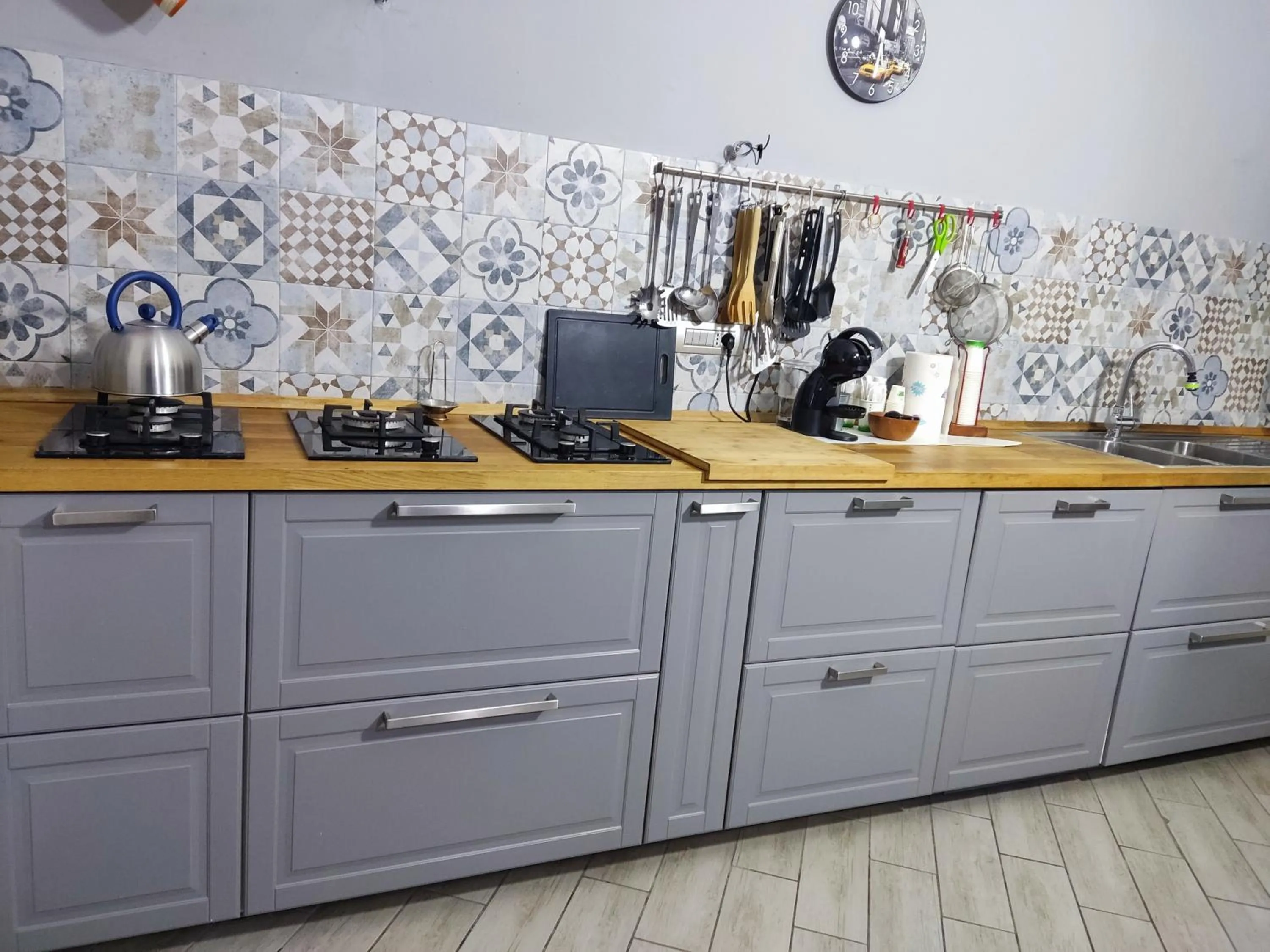 Kitchen or kitchenette in Casa Castellano