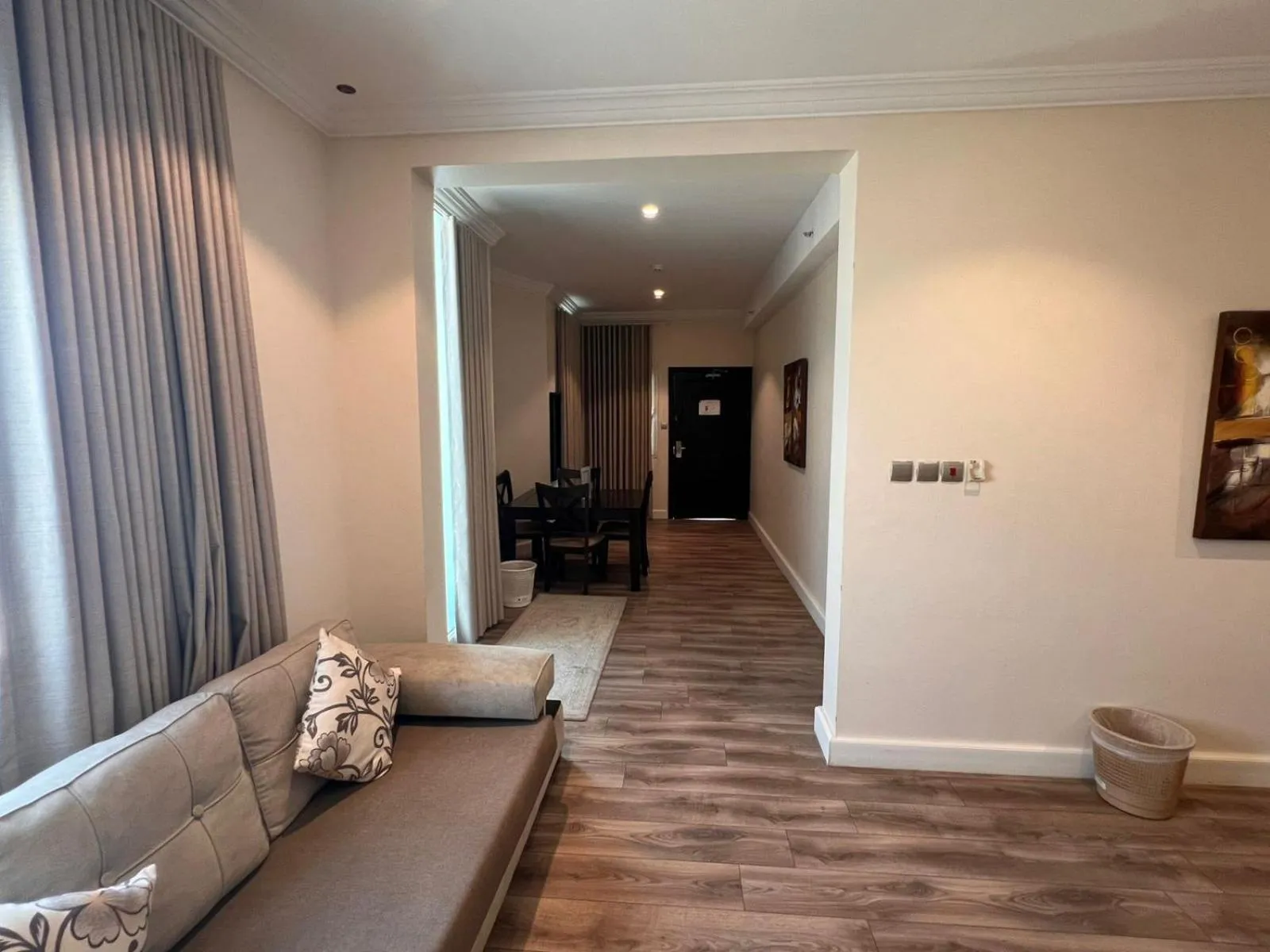 Living room in Alshaheen Suites