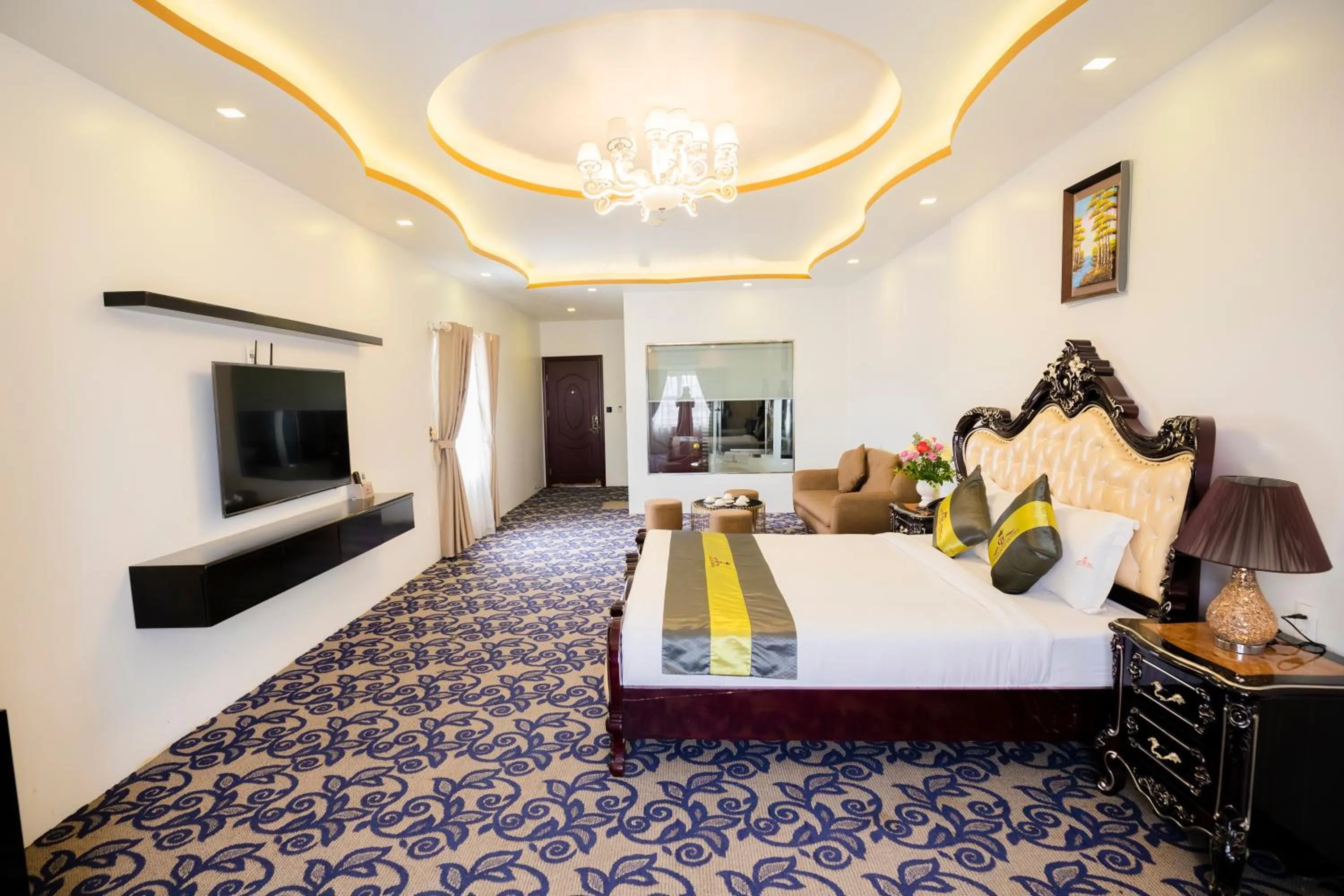 Photo of the whole room, Bed in Gallant Hotel 154 - Near Cat Bi Airport