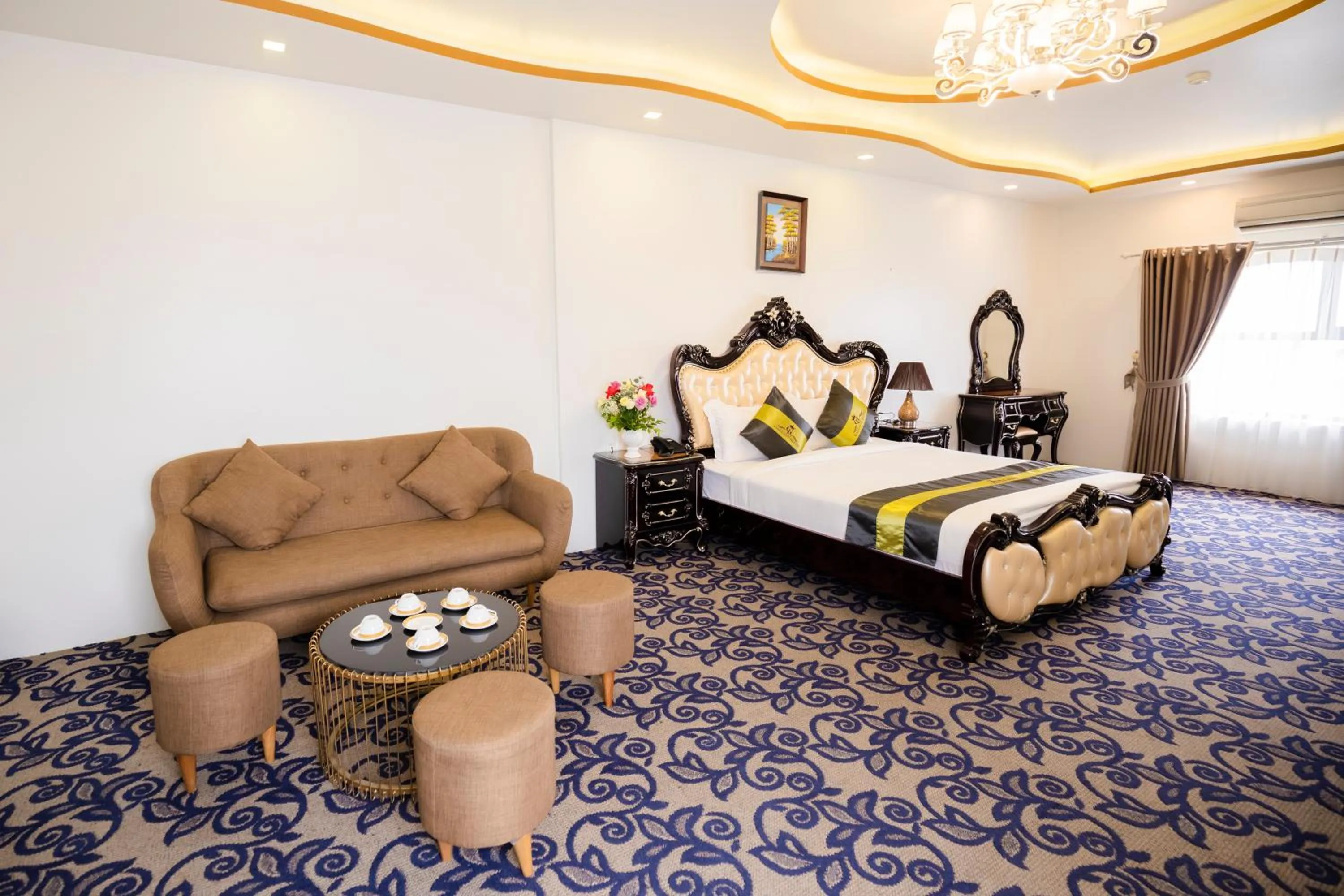Photo of the whole room, Bed in Gallant Hotel 154 - Near Cat Bi Airport