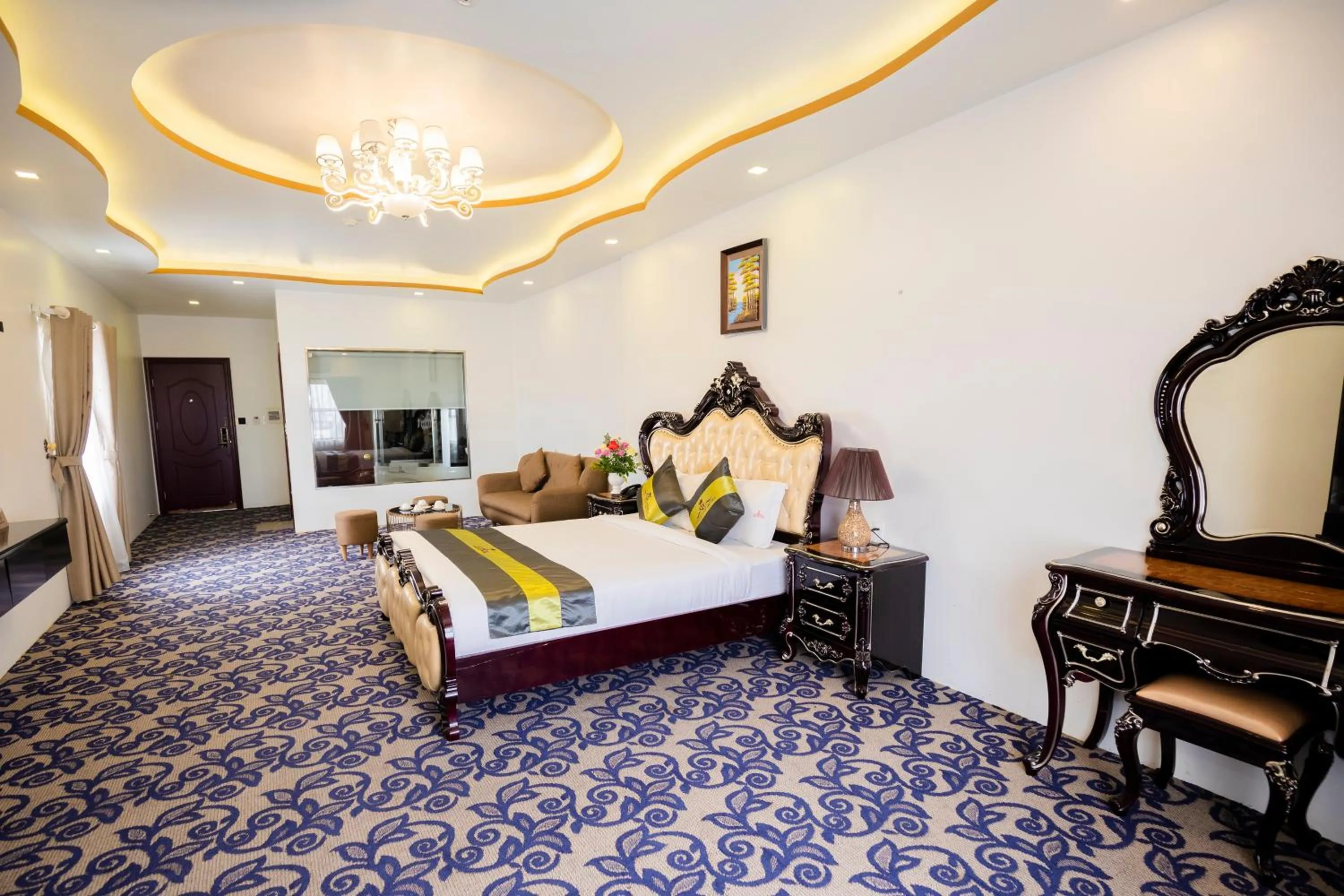 Photo of the whole room, Bed in Gallant Hotel 154 - Near Cat Bi Airport