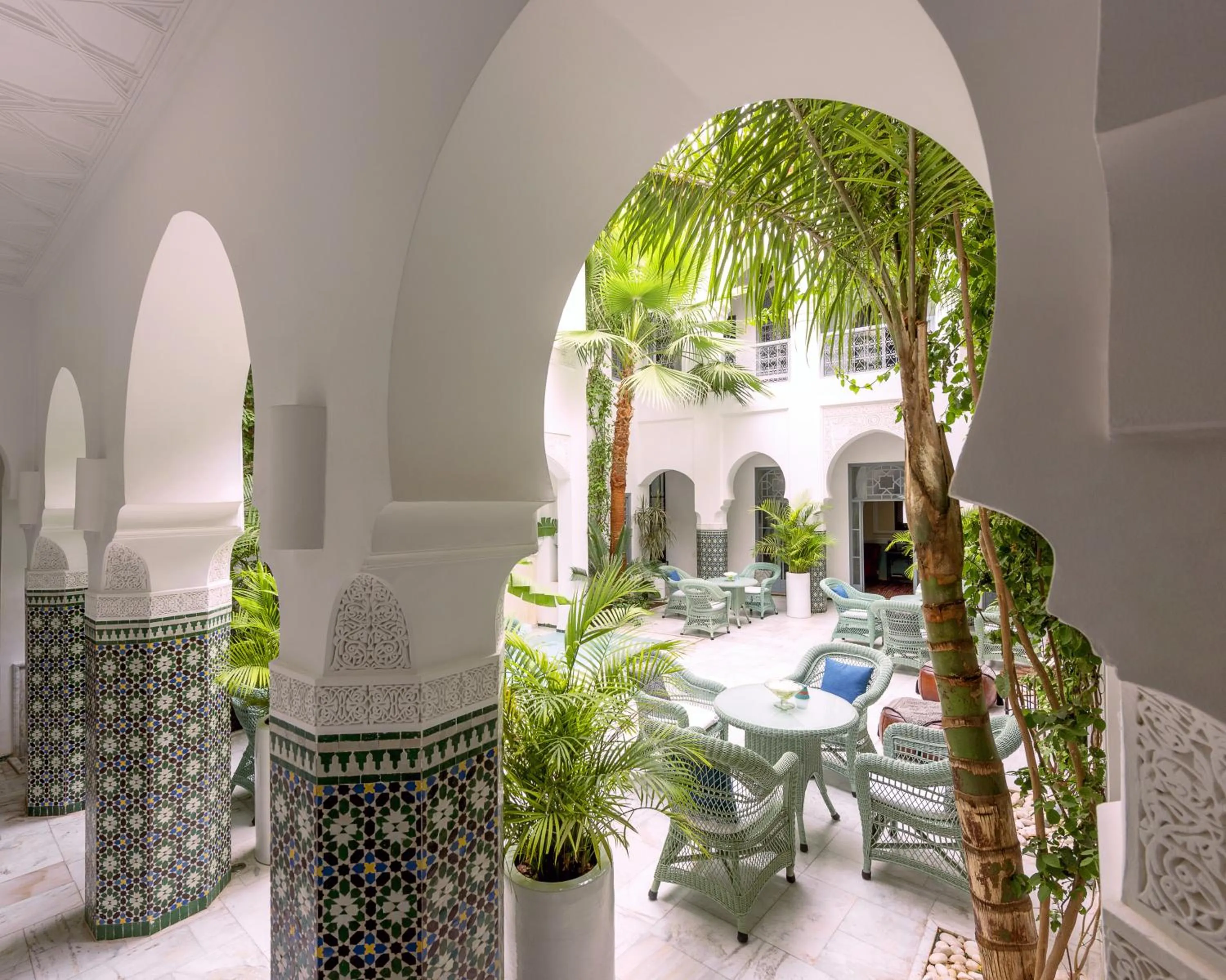 Patio in Riad Idra
