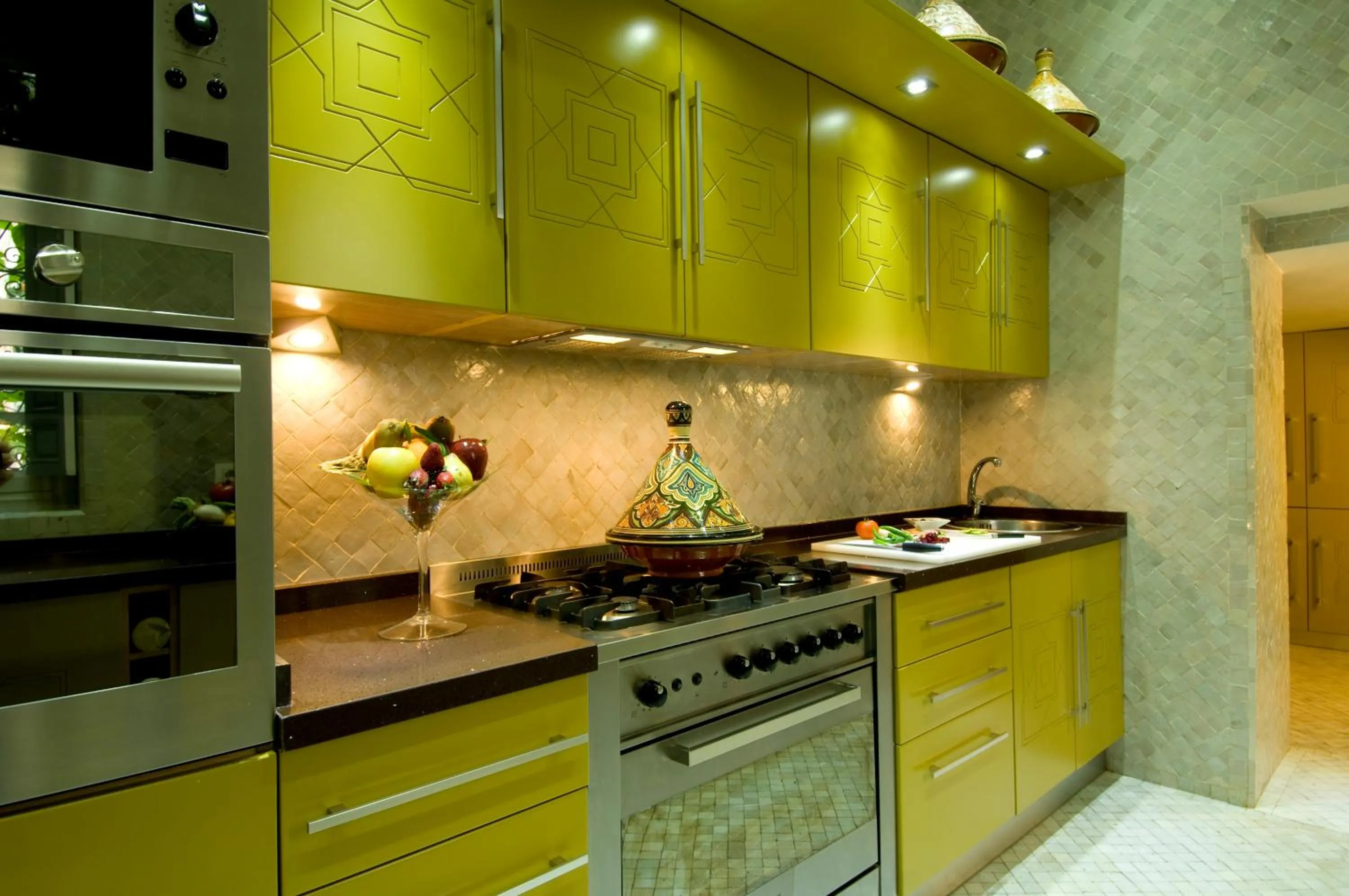 Kitchen or kitchenette in Riad Idra