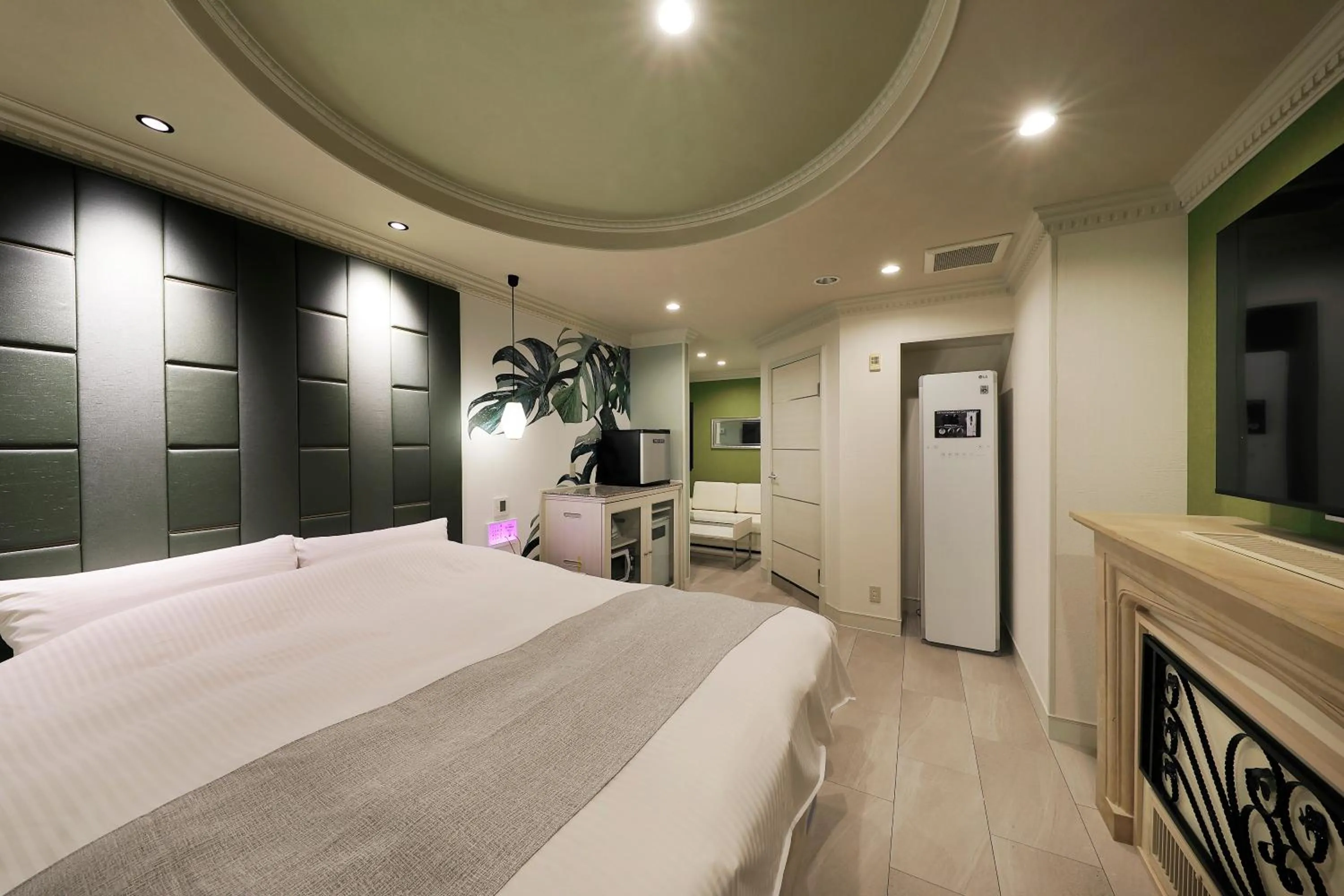 Bed in ホテルバースデー岐阜西店 HOTEL Birthday GifuWest