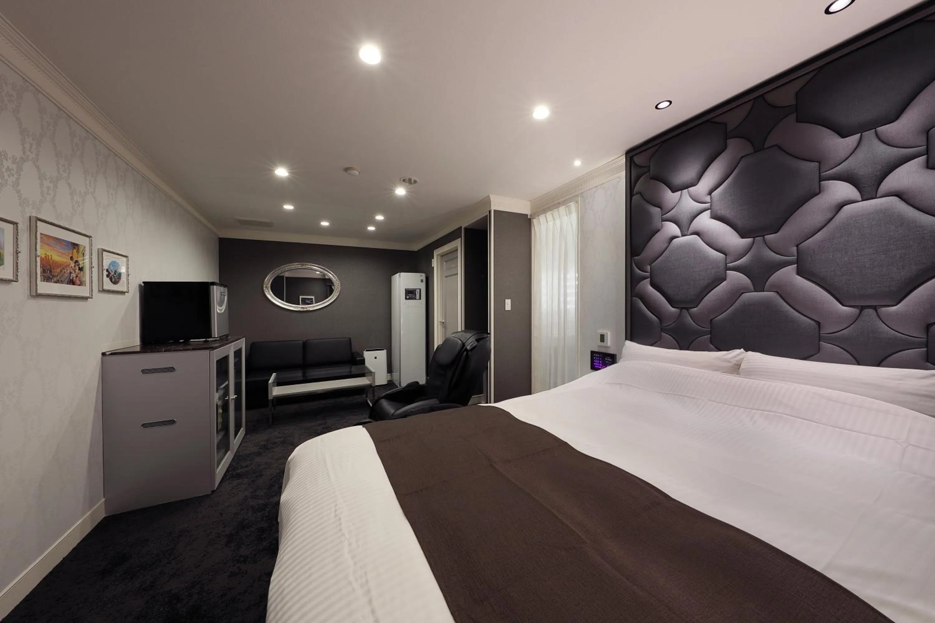 Bed in ホテルバースデー岐阜西店 HOTEL Birthday GifuWest