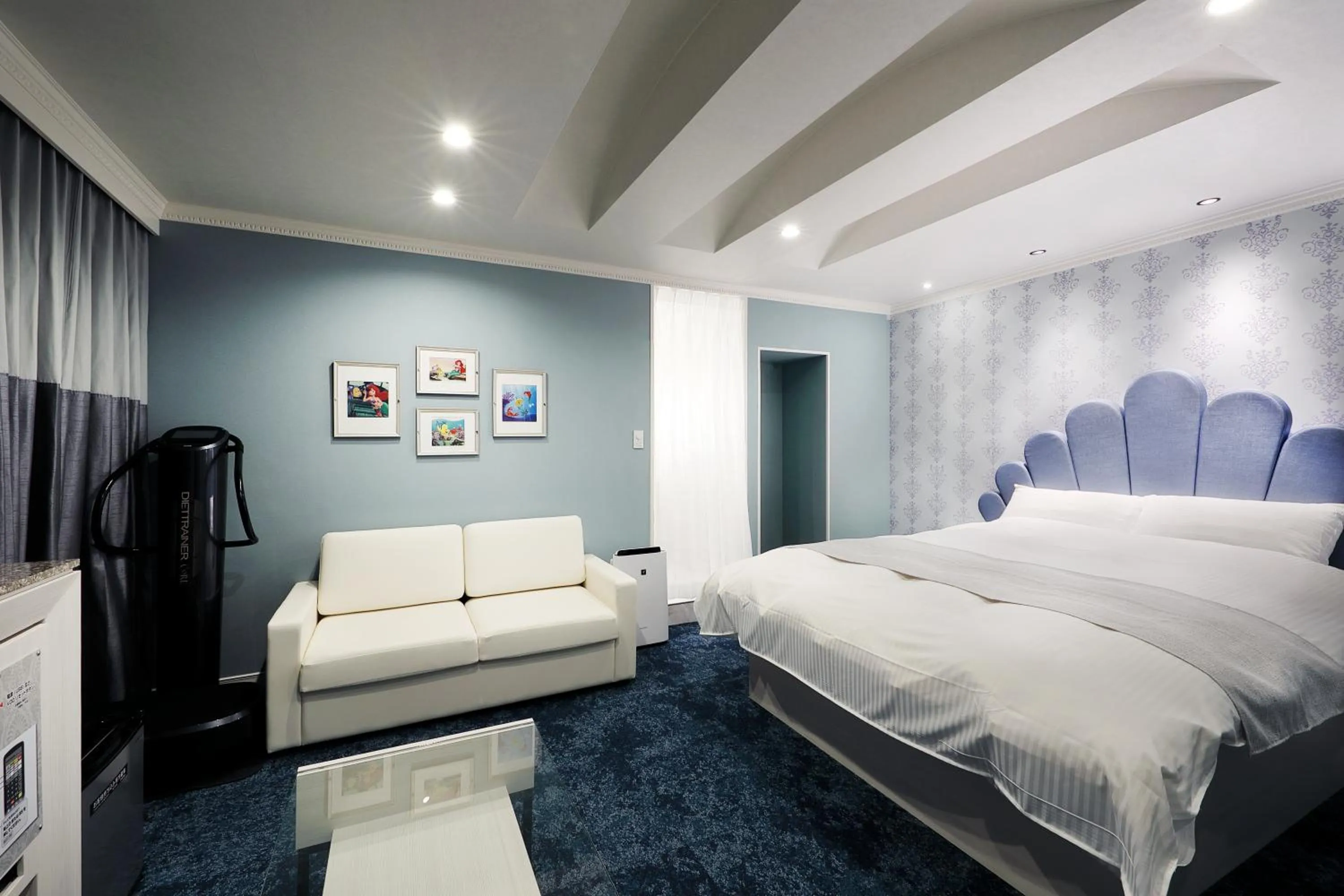 Bed in ホテルバースデー岐阜西店 HOTEL Birthday GifuWest