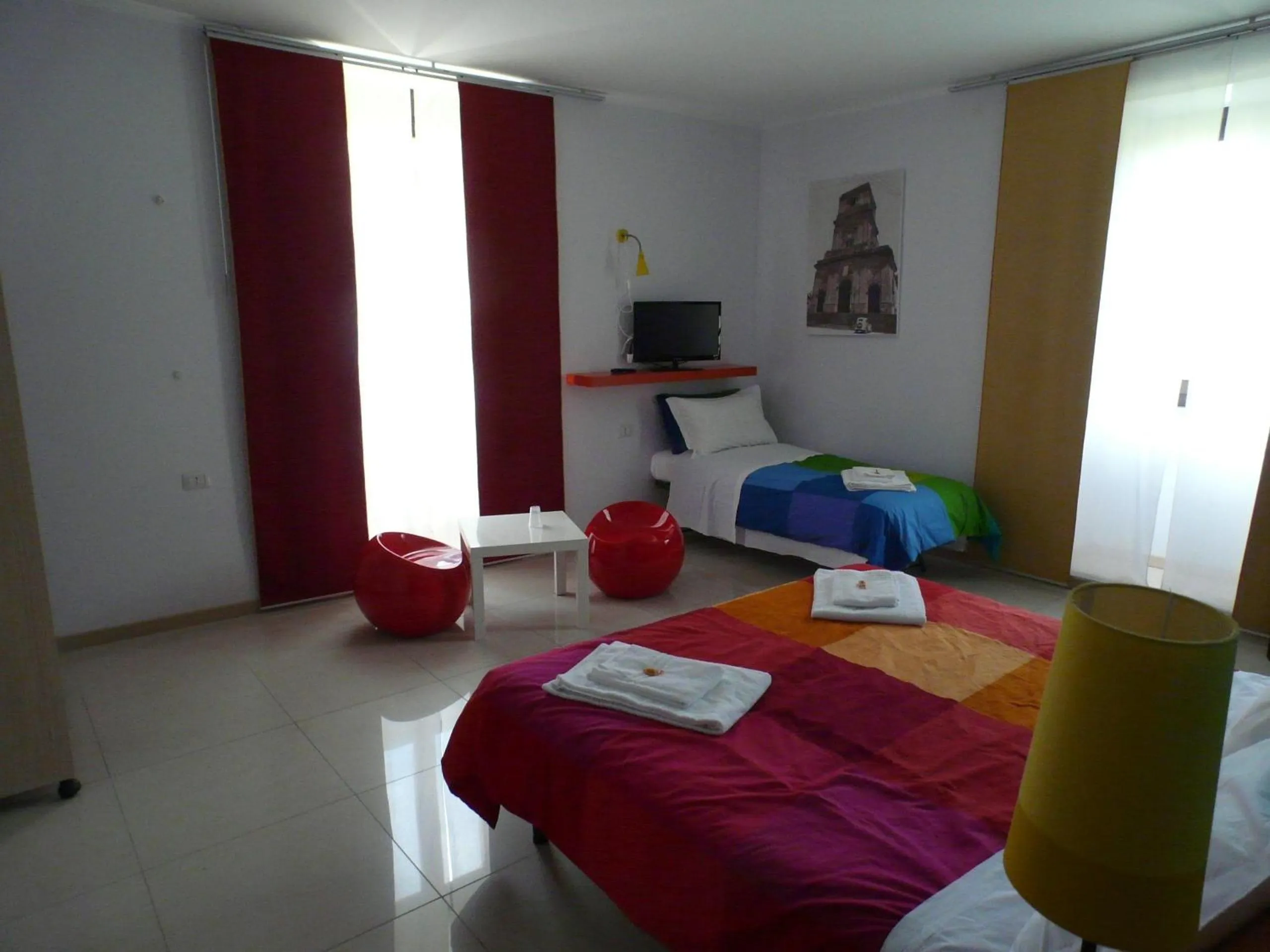 Bedroom, Bed in Sicily Rooms Enna