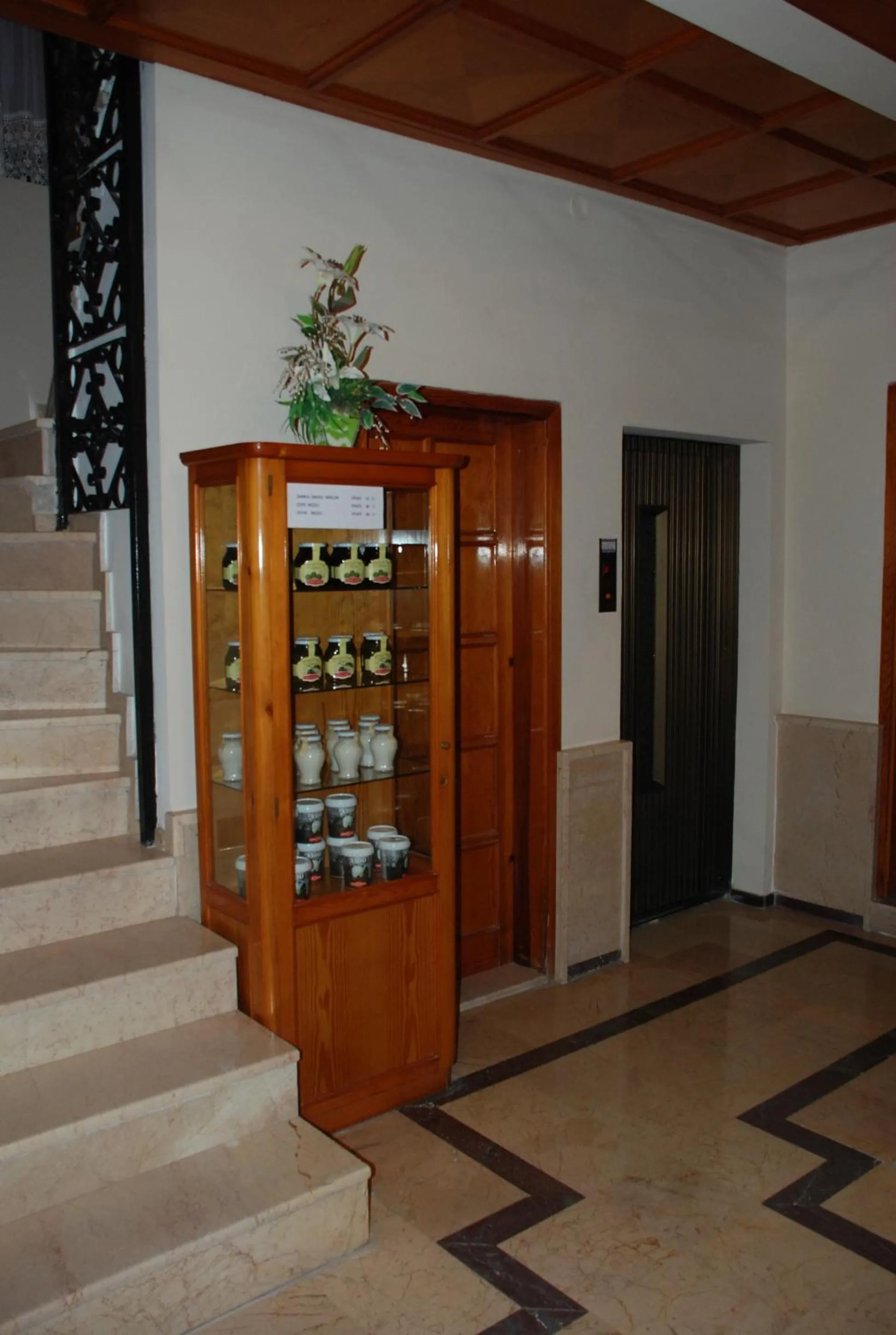 Decorative detail in Kerman Hotel