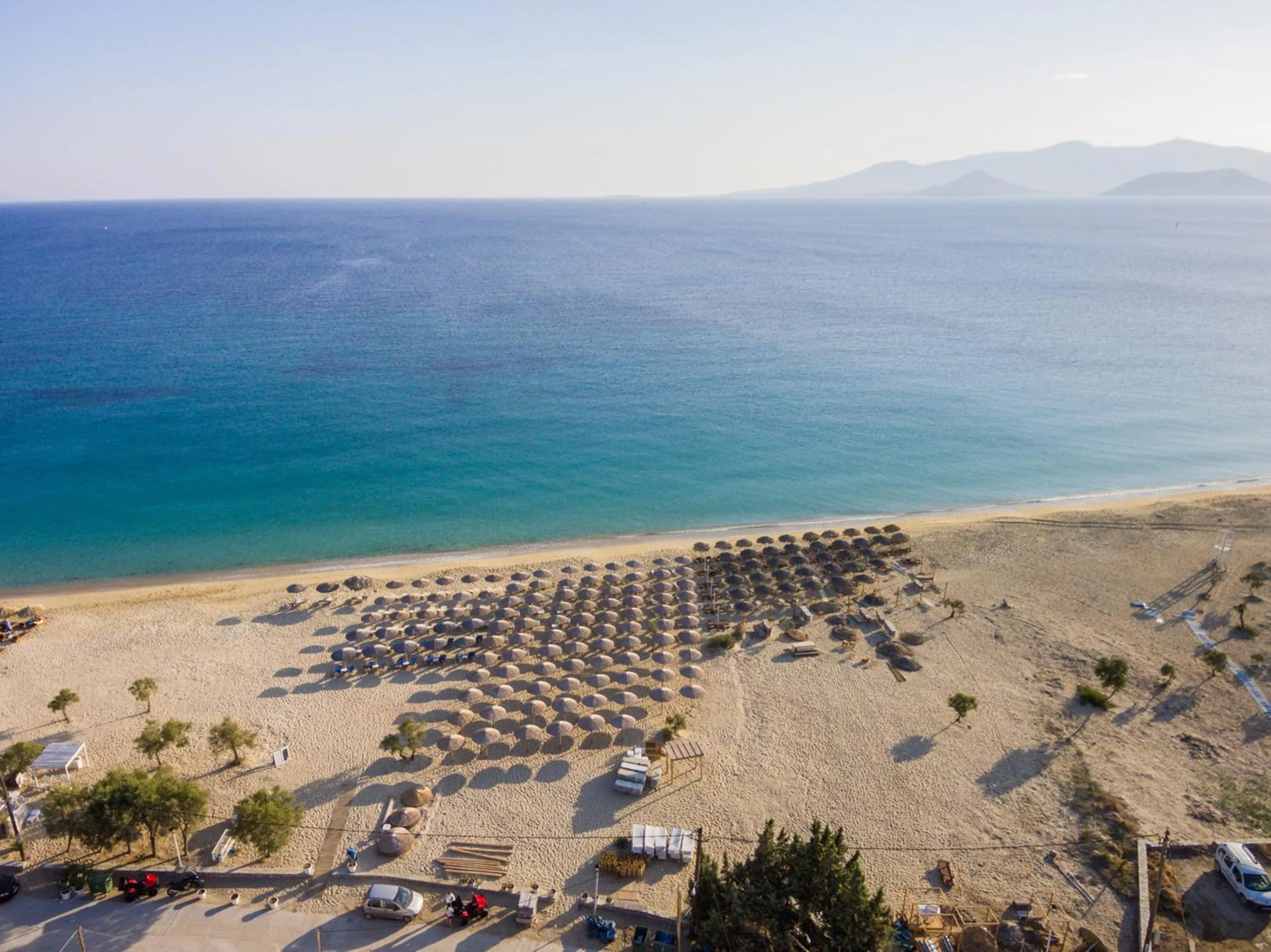Beach in Ariadne Hotel