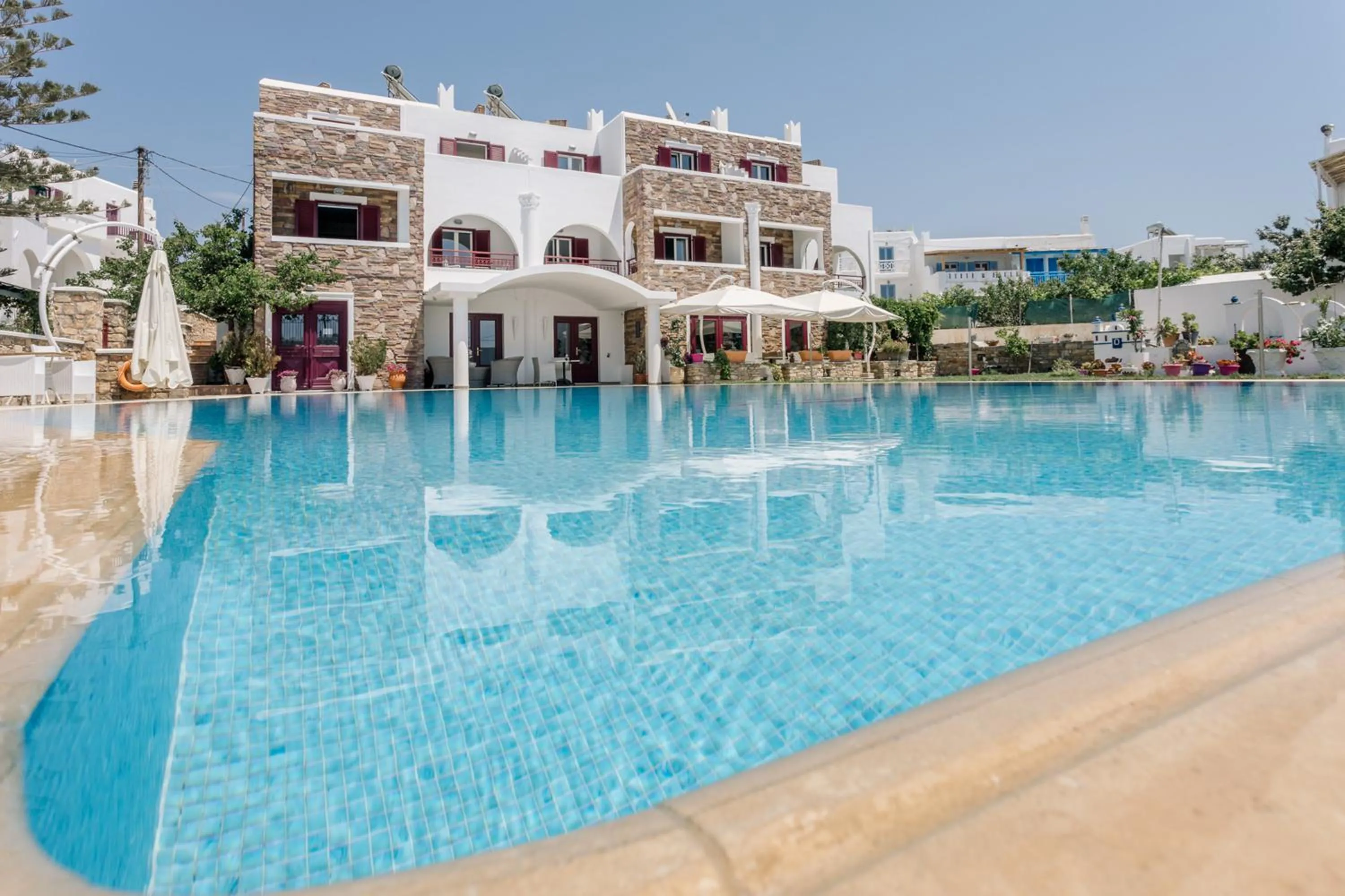 Swimming pool in Ariadne Hotel