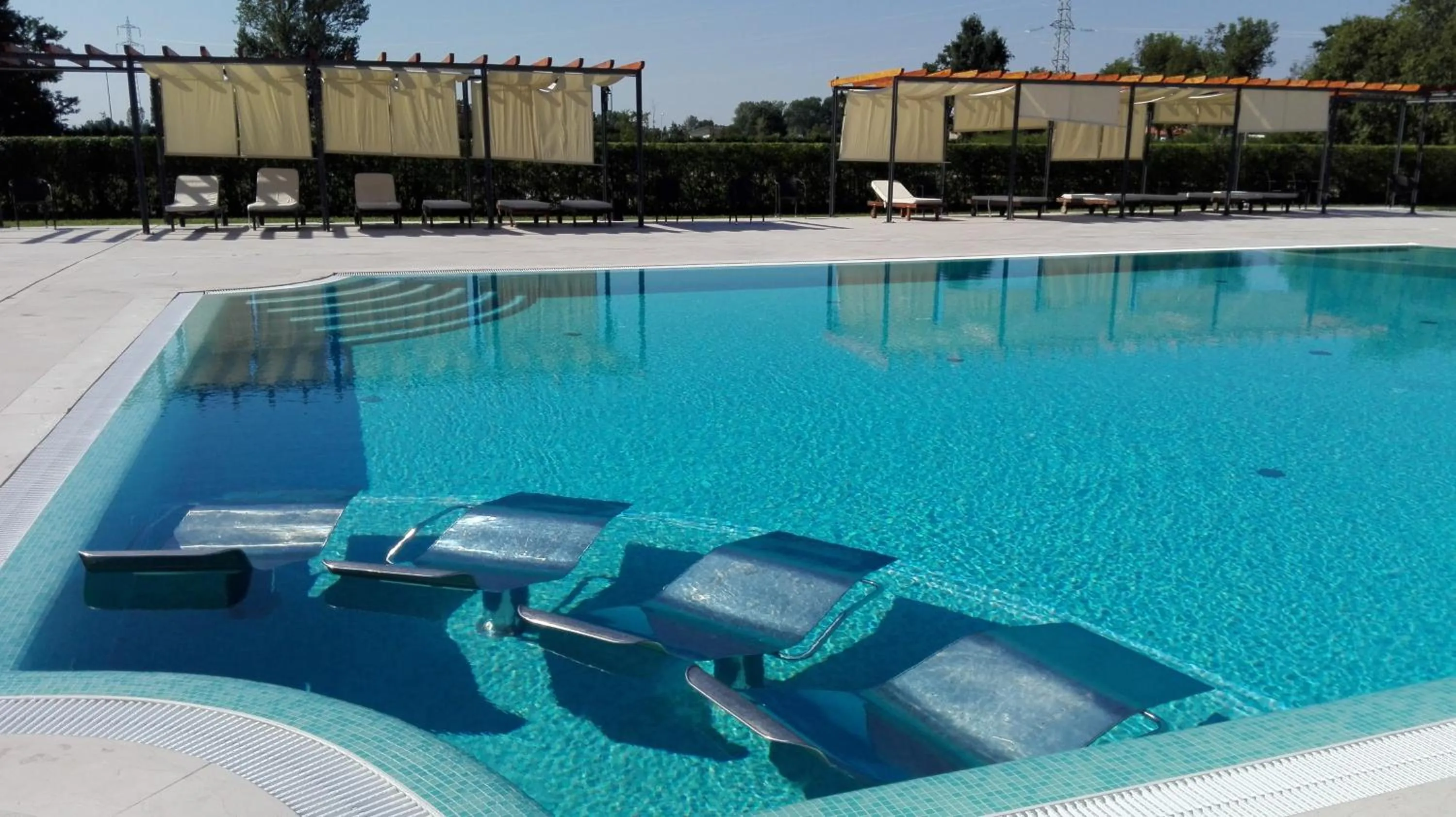 Hot Tub in Hotel Villa Cornér Della Regina