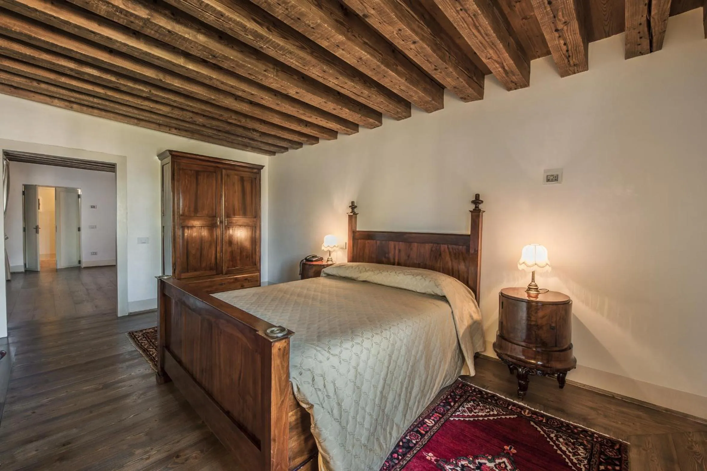 Bedroom, Bed in Hotel Villa Cornér Della Regina