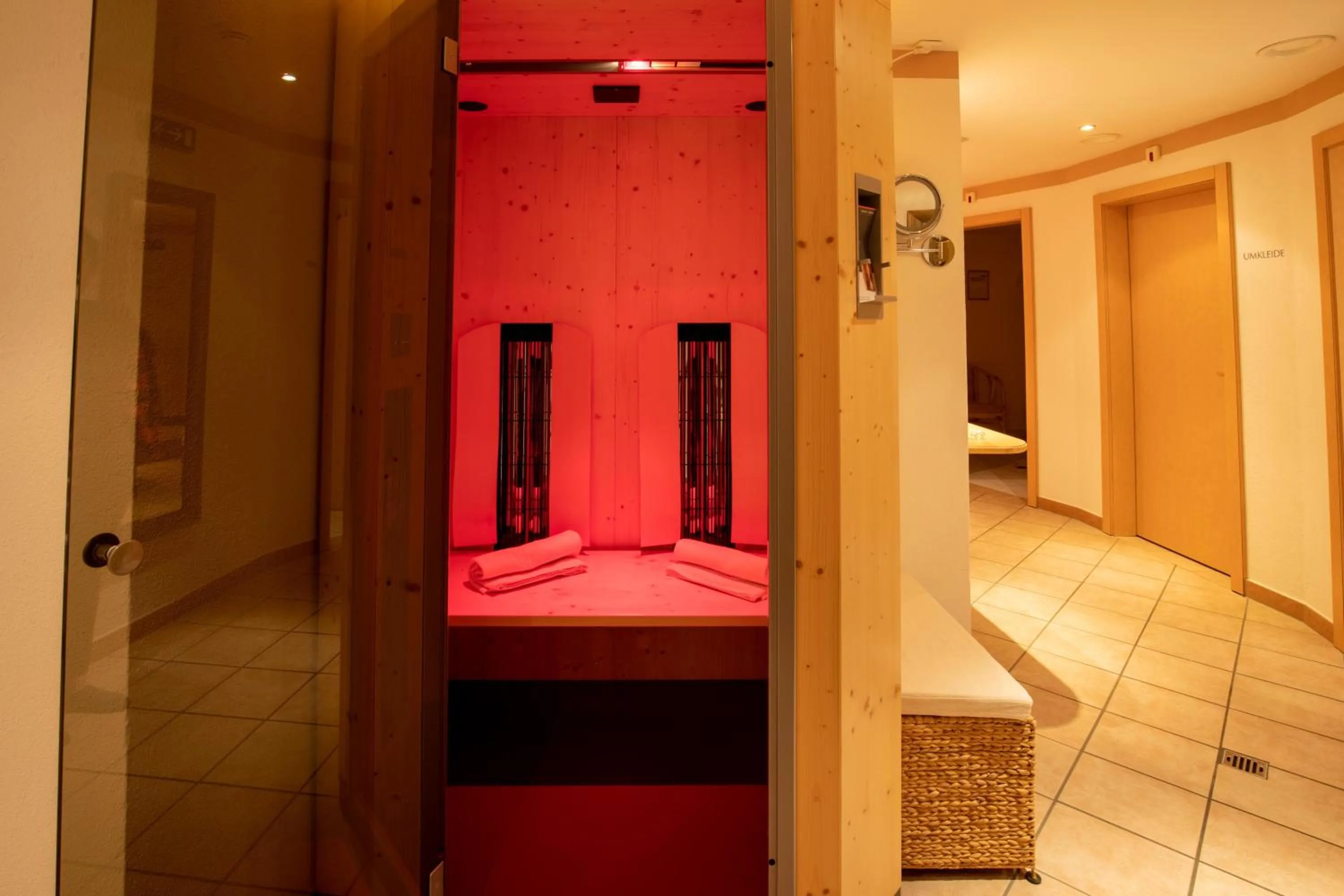 Sauna, Bed in Hotel Persura