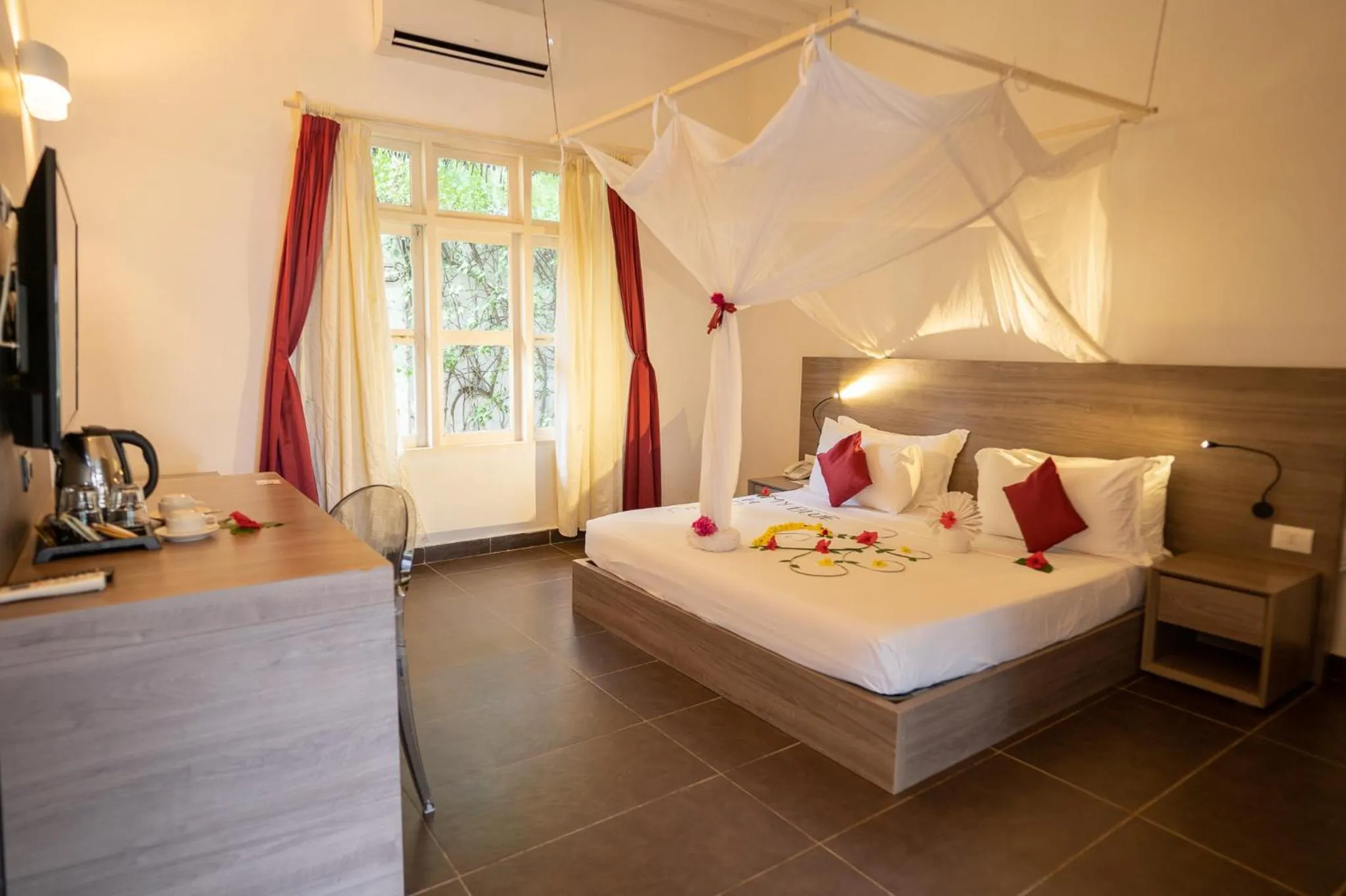 Bedroom, Bed in My Blue Hotel Zanzibar