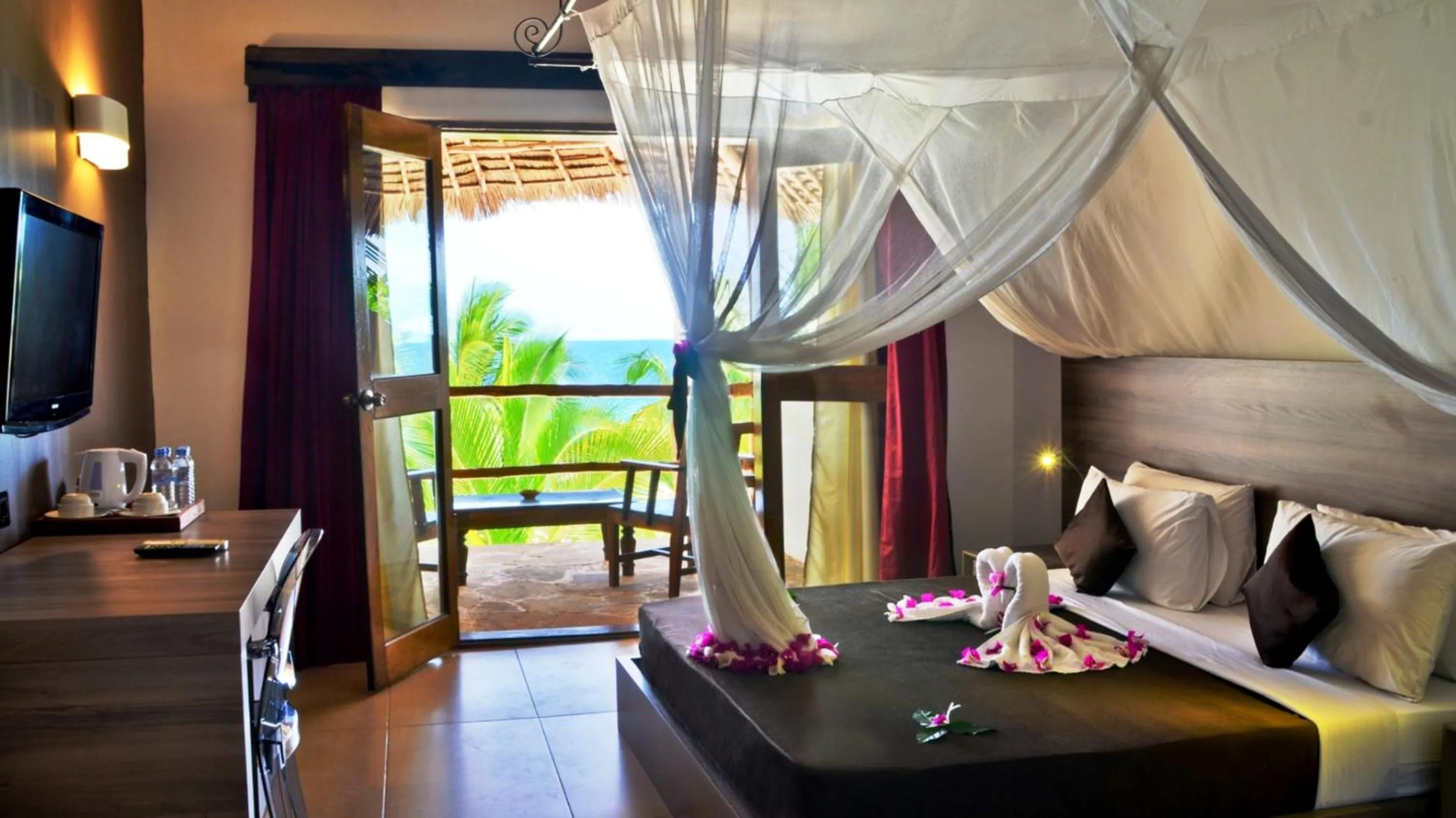 Balcony/Terrace in My Blue Hotel Zanzibar