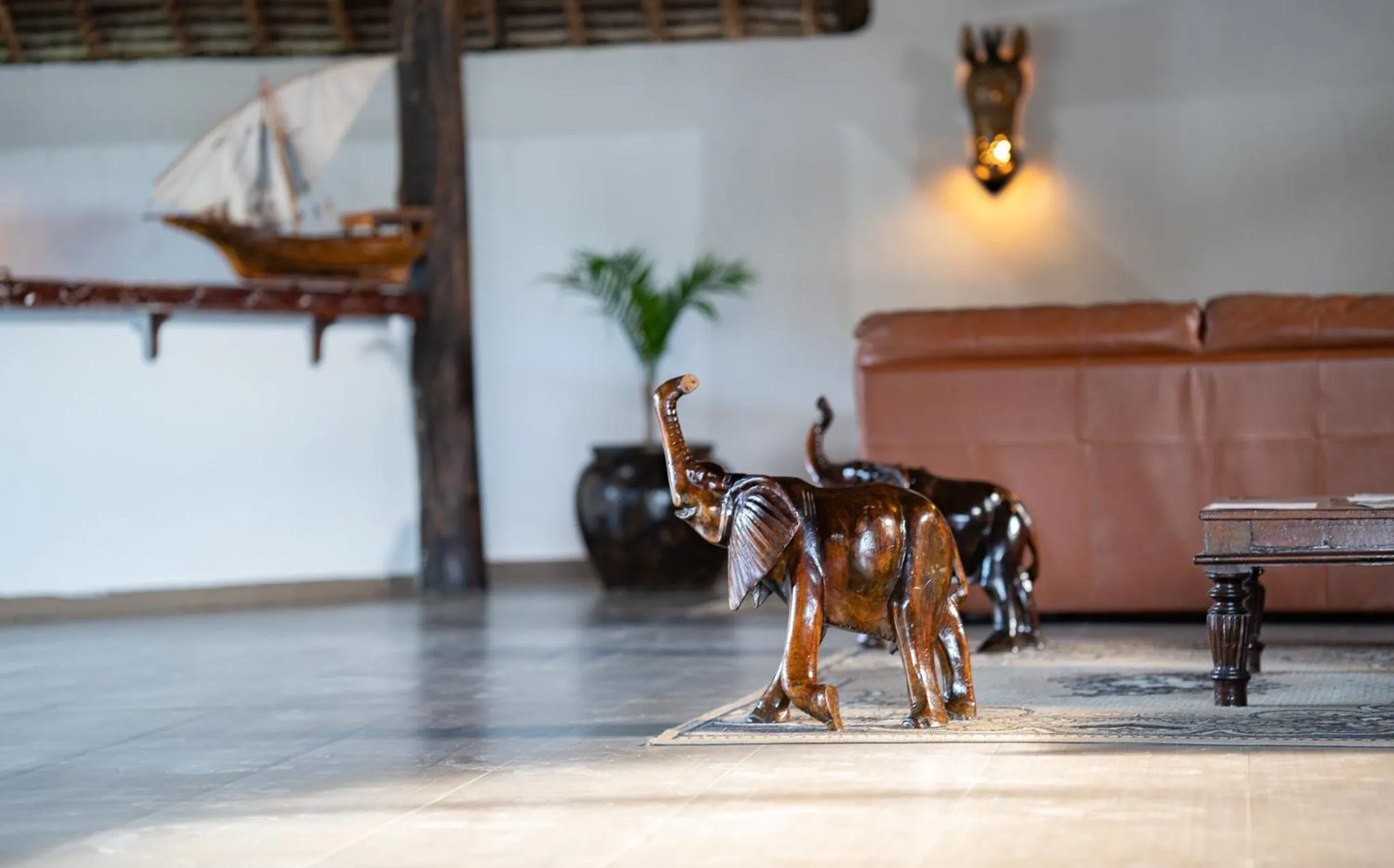 Lobby or reception in My Blue Hotel Zanzibar