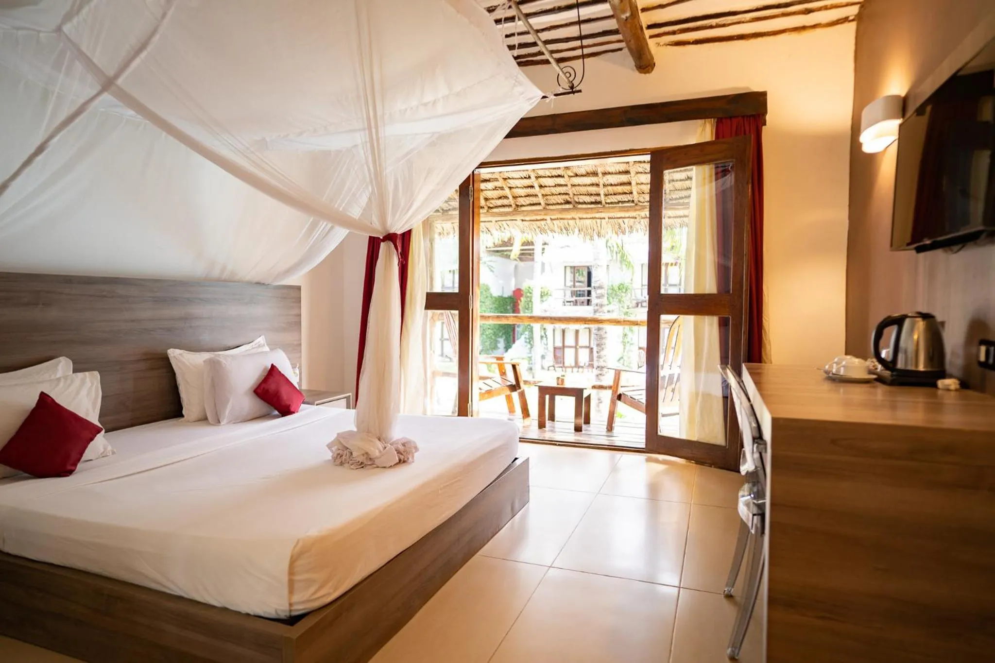 Bedroom, Bed in My Blue Hotel Zanzibar