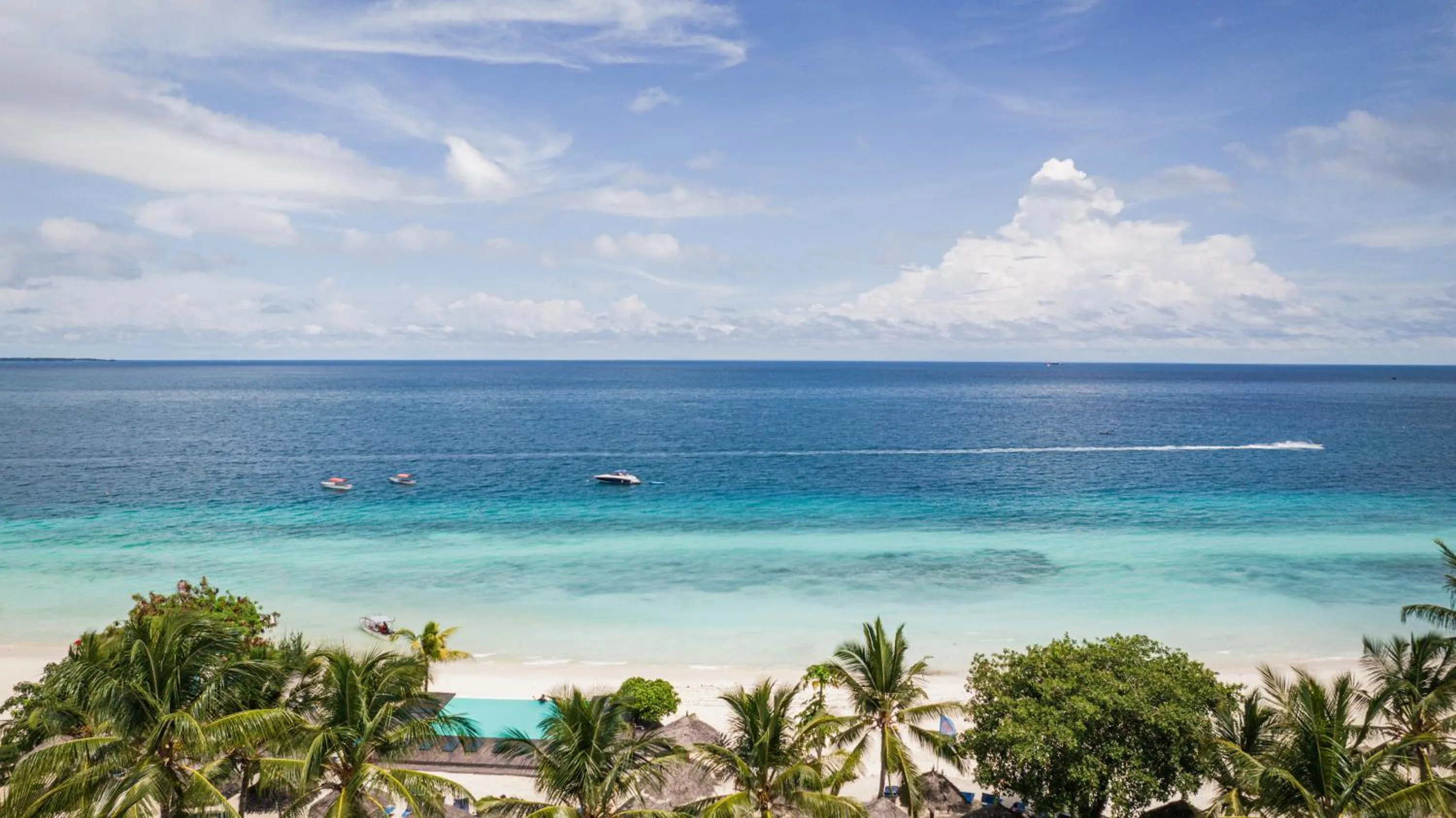 Bird's eye view in My Blue Hotel Zanzibar