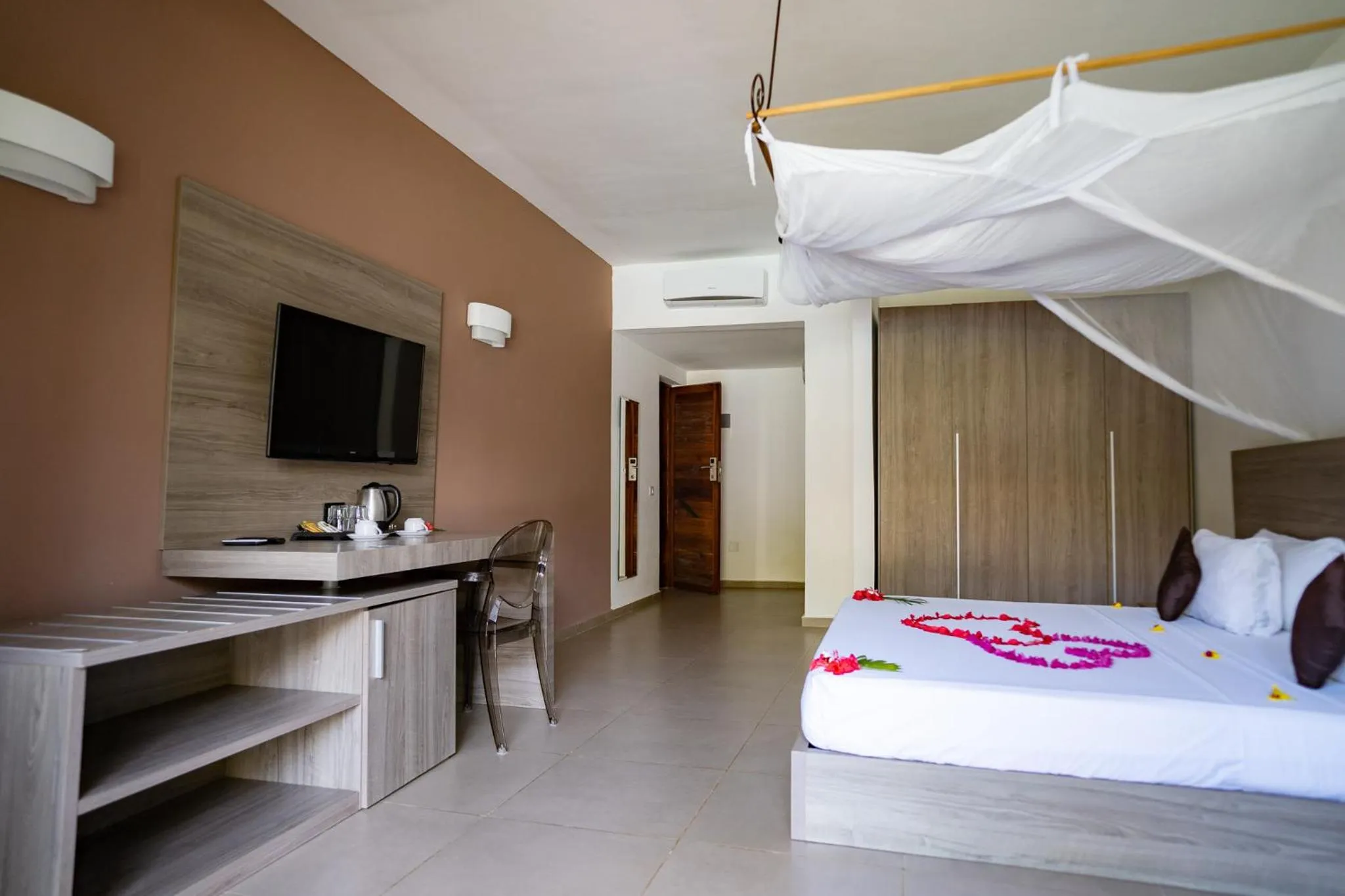 Bedroom, Bed in My Blue Hotel Zanzibar