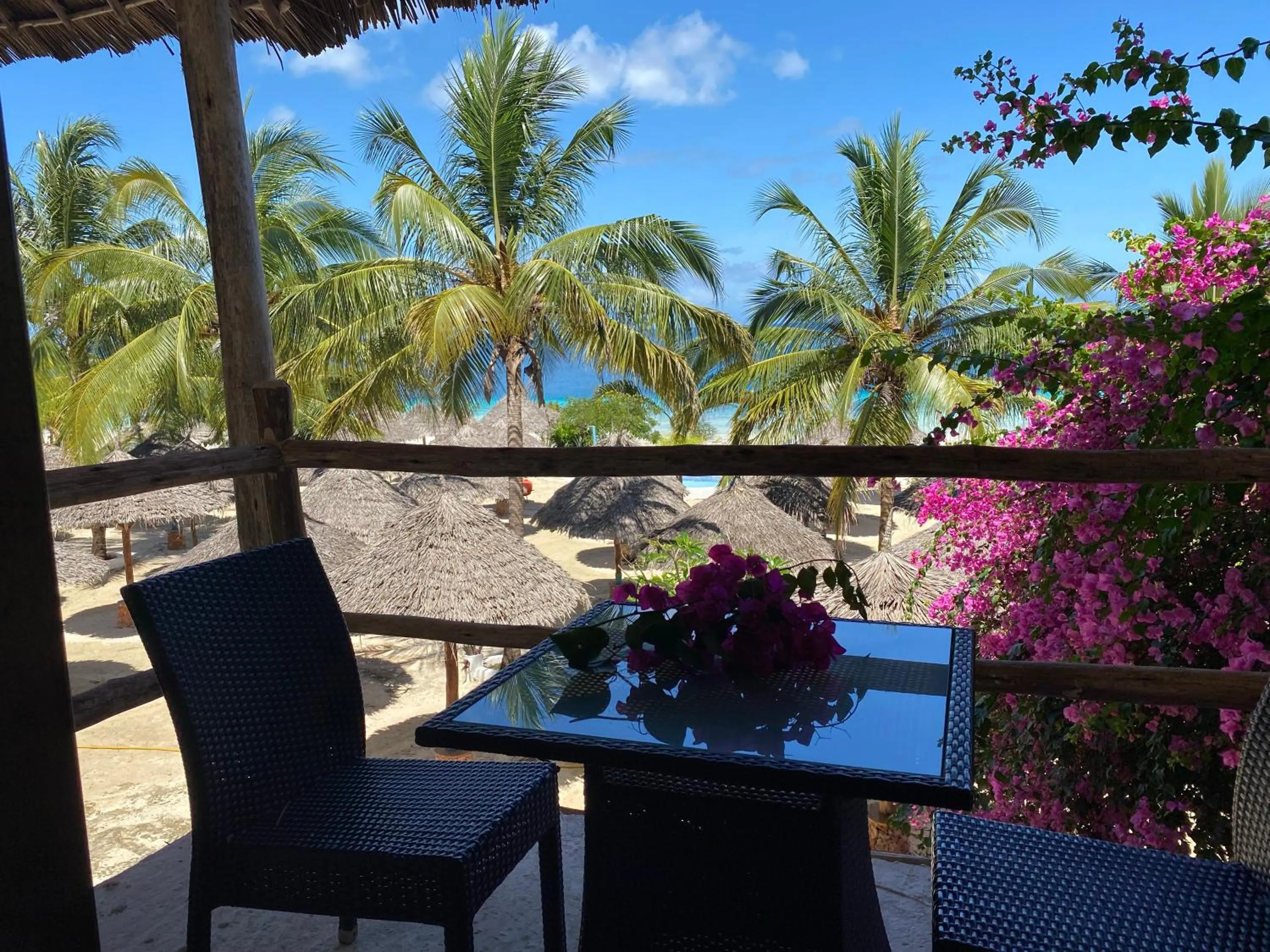 Balcony/Terrace in My Blue Hotel Zanzibar