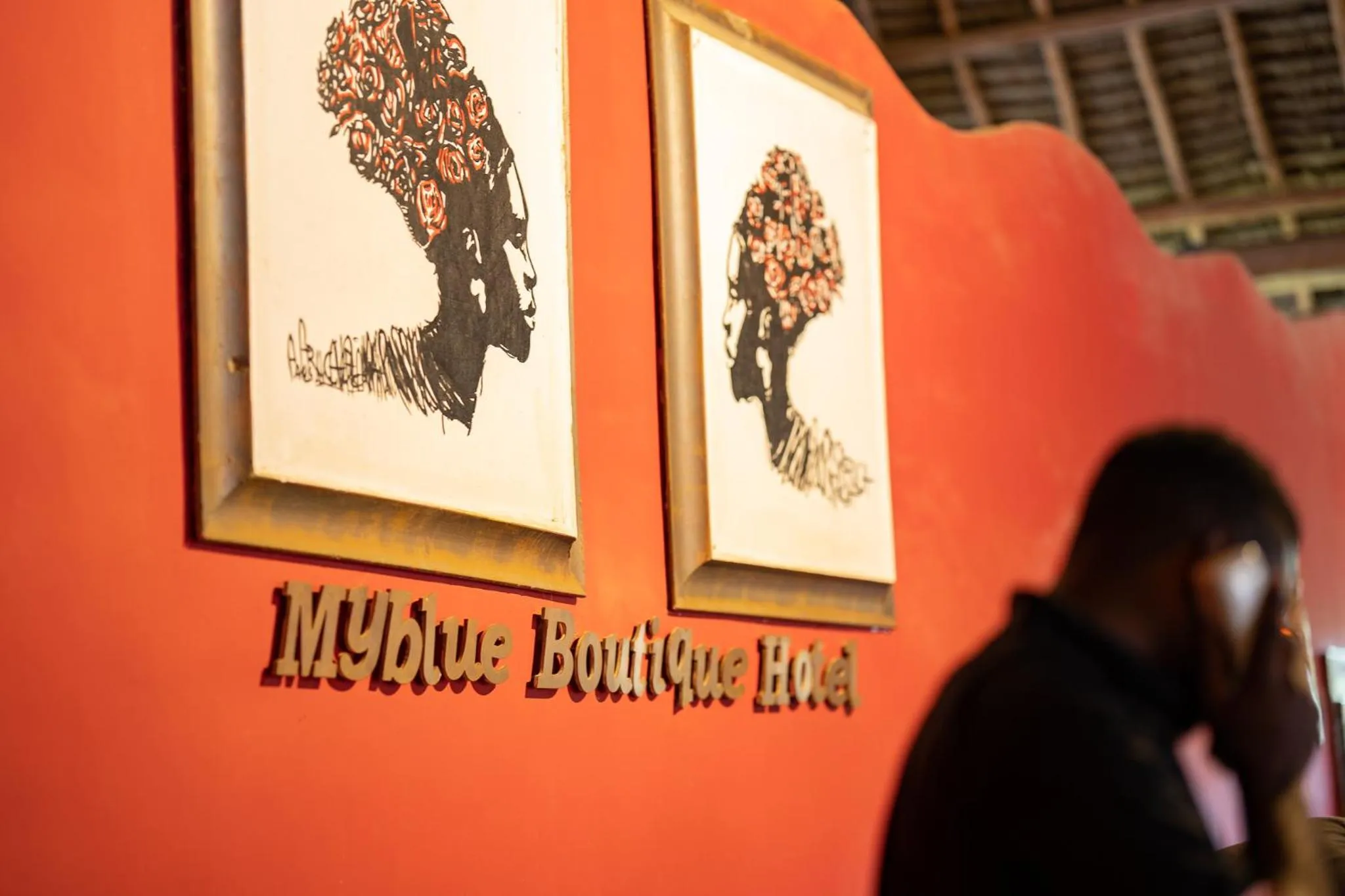 Lobby or reception in My Blue Hotel Zanzibar