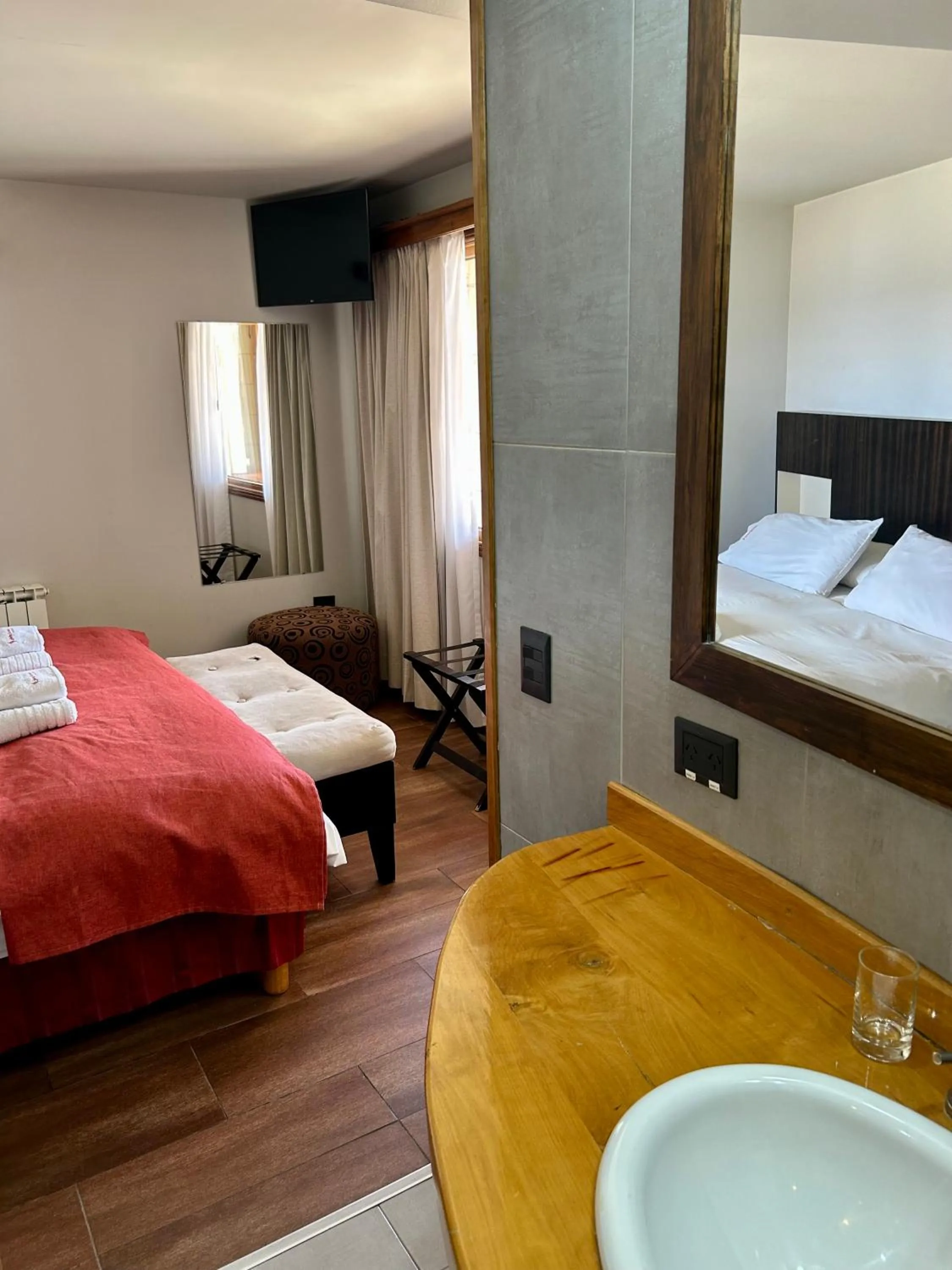 Bed in Bahia Paraiso Apart & Suites