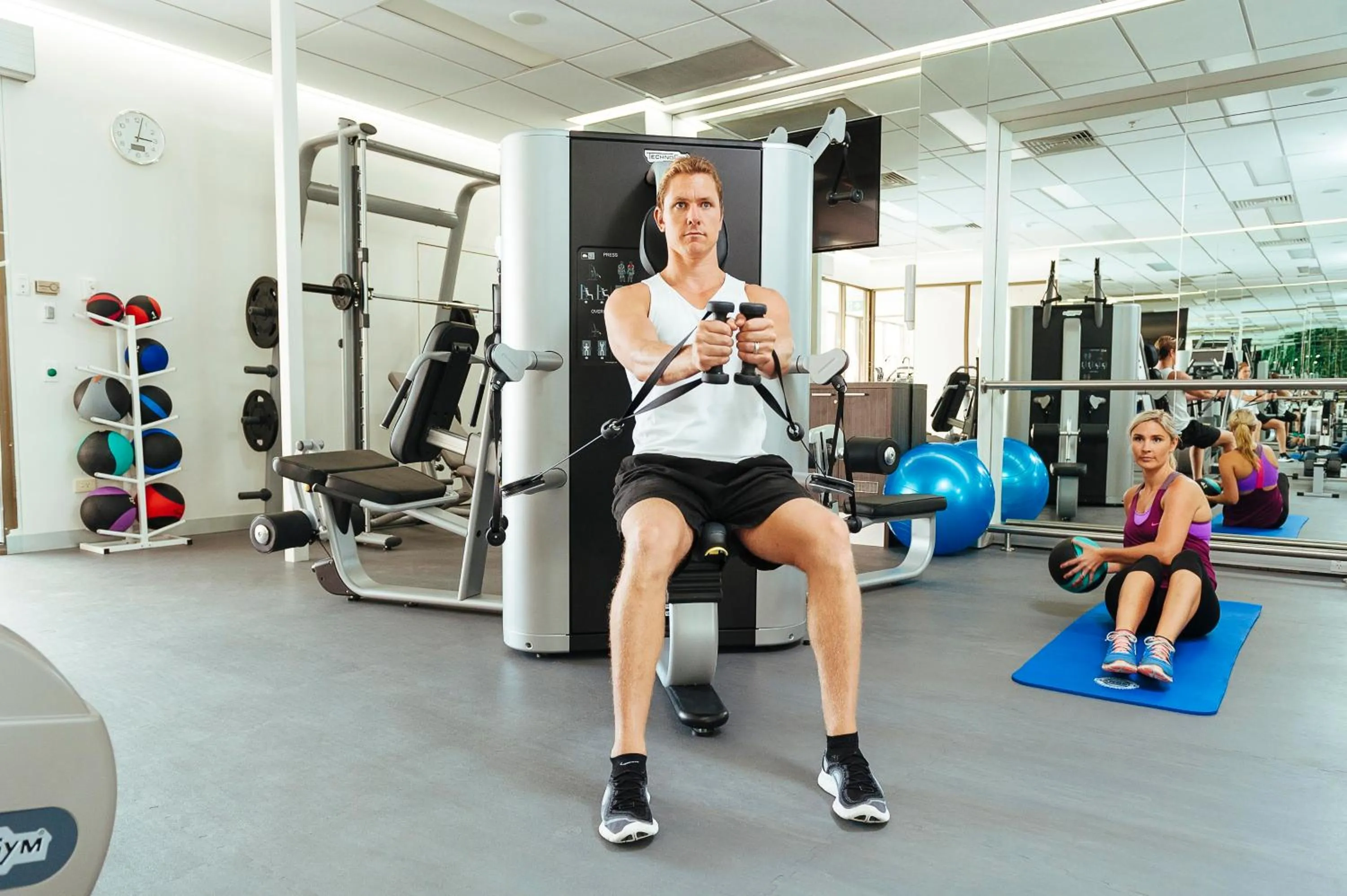 Fitness centre/facilities in Stamford Plaza Adelaide