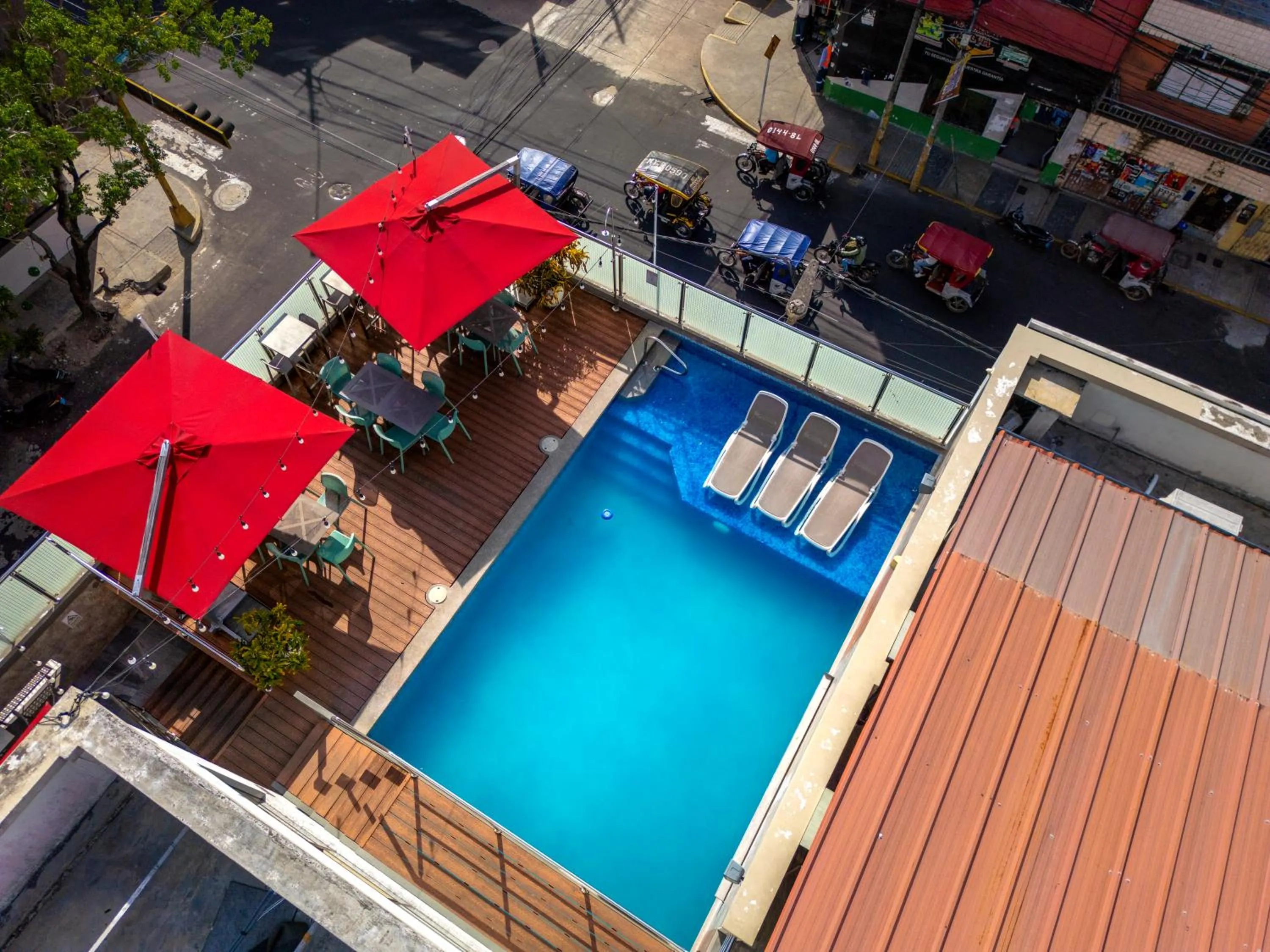 Balcony/Terrace in Victoria Regia Hotel