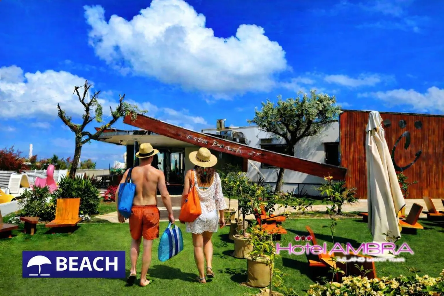 Beach in HOTEL AMBRA - Fronte Mare - Vicinissimi al Centro