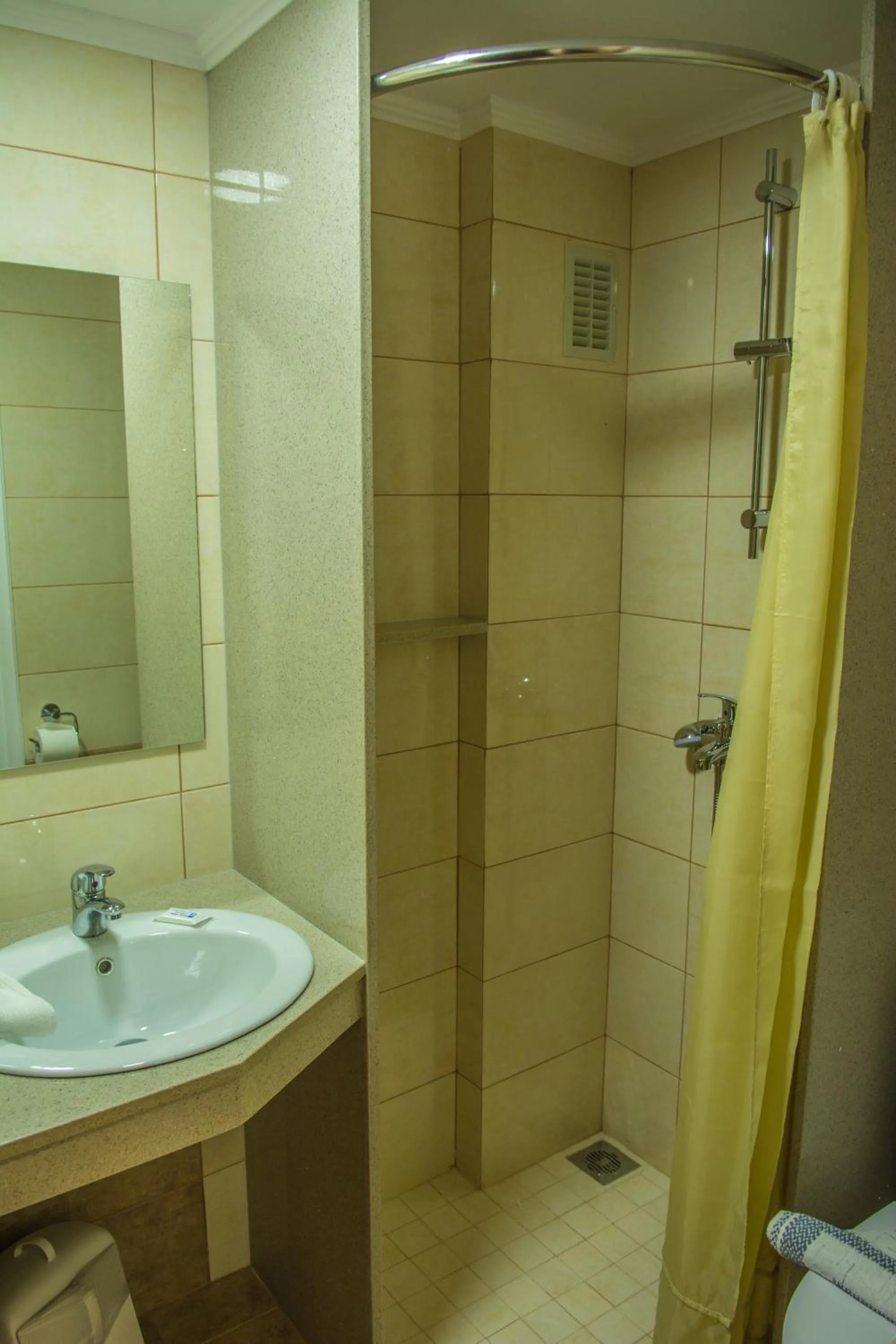 Bathroom in Zeus Hotel