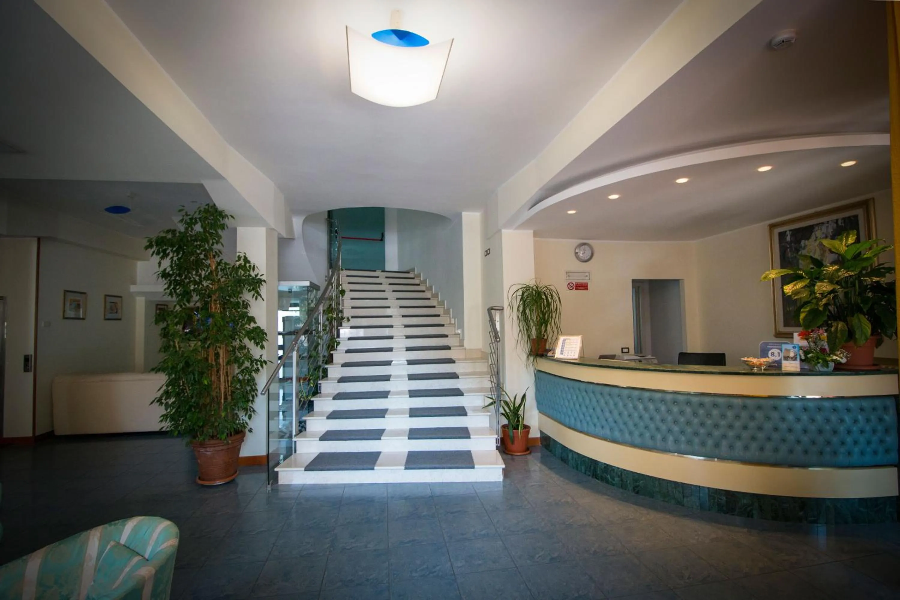 Lobby or reception in Hotel Gabbiano