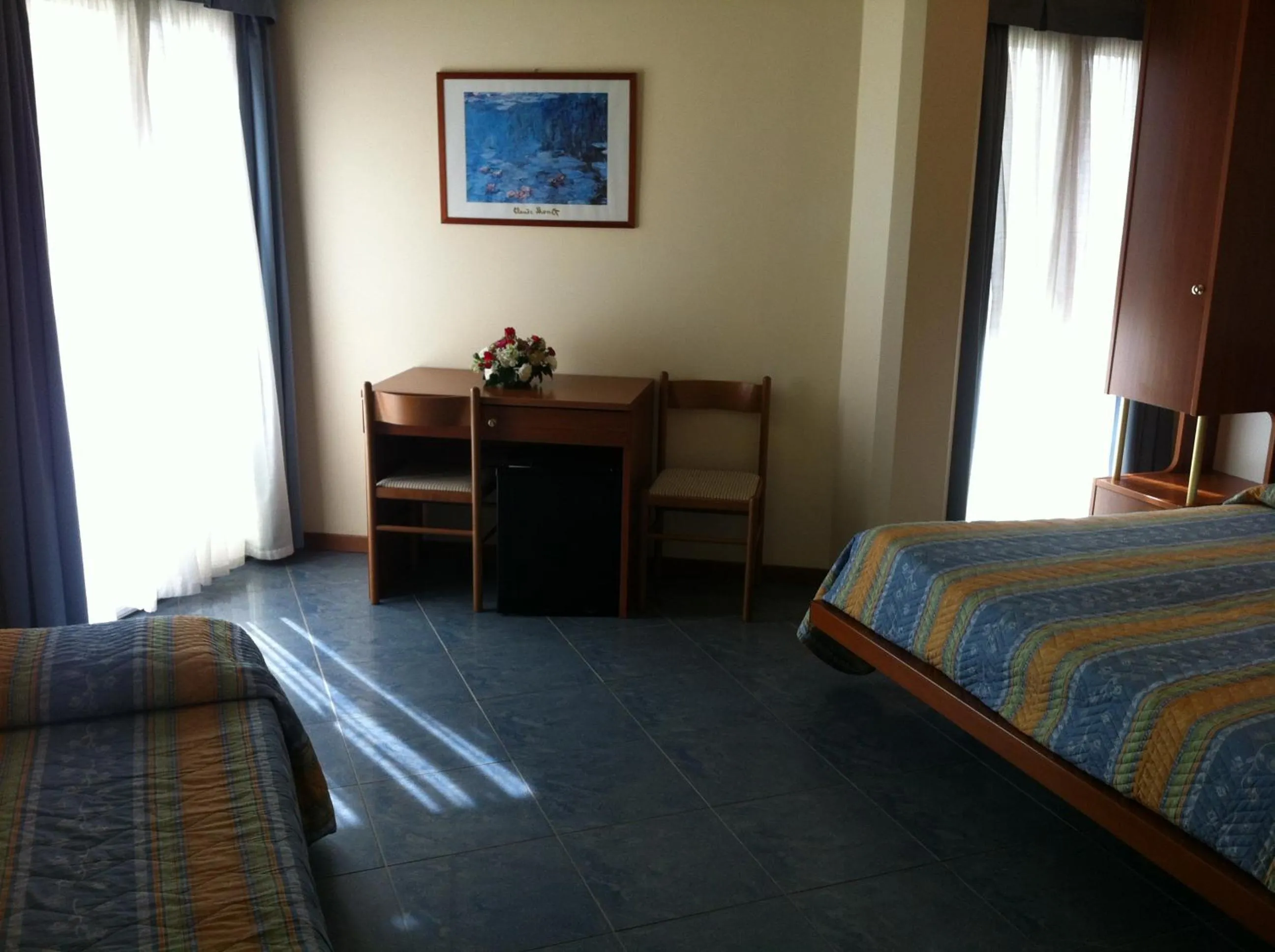 Bedroom, Bed in Hotel Gabbiano