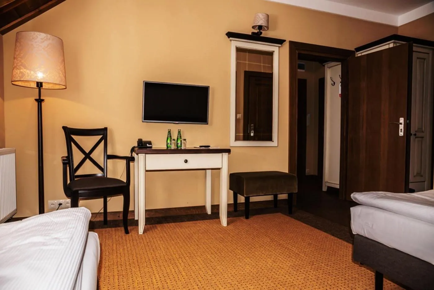 Living room, Bed in Folwark Łękuk