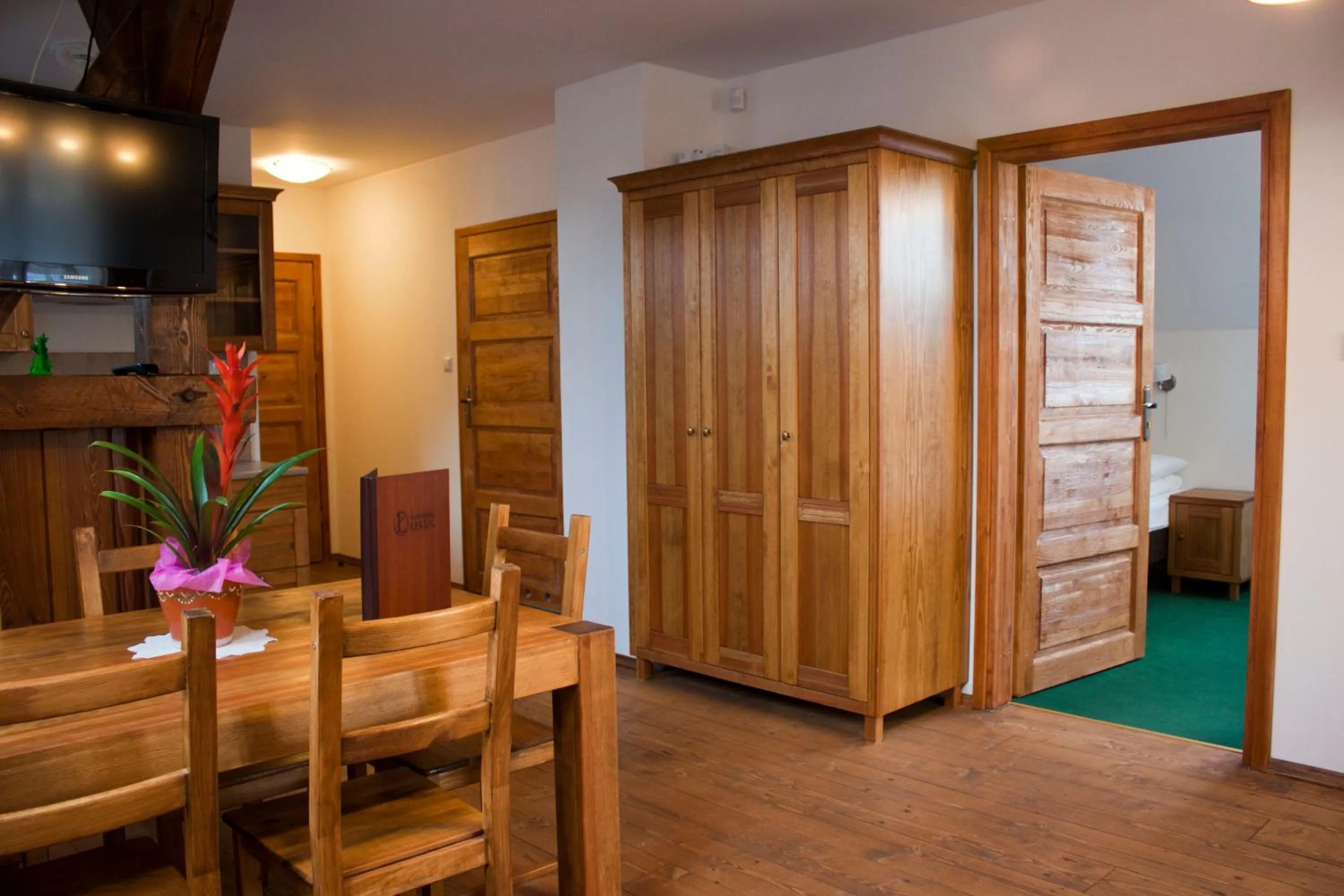 Dining area in Folwark Łękuk