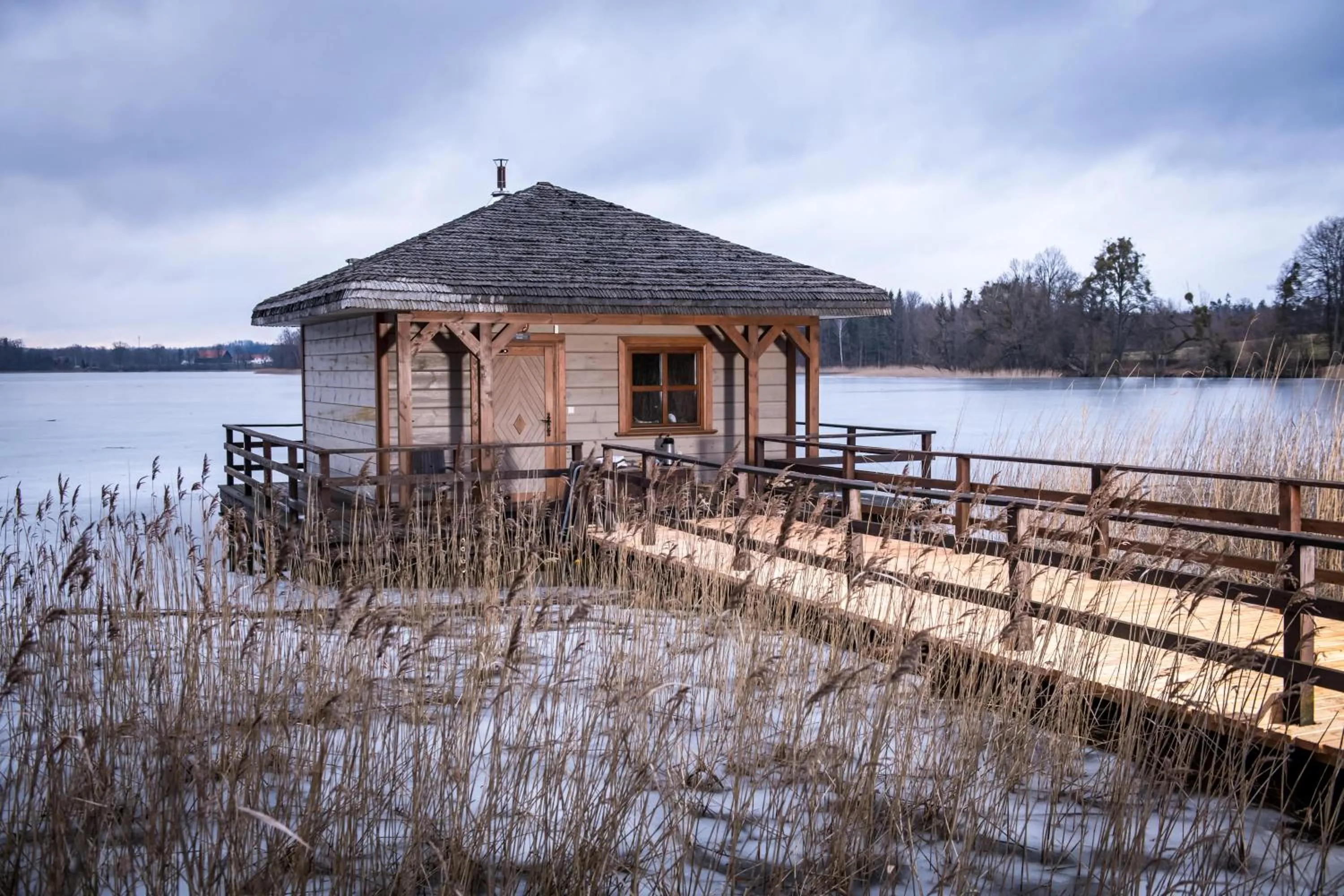 Sauna in Folwark Łękuk
