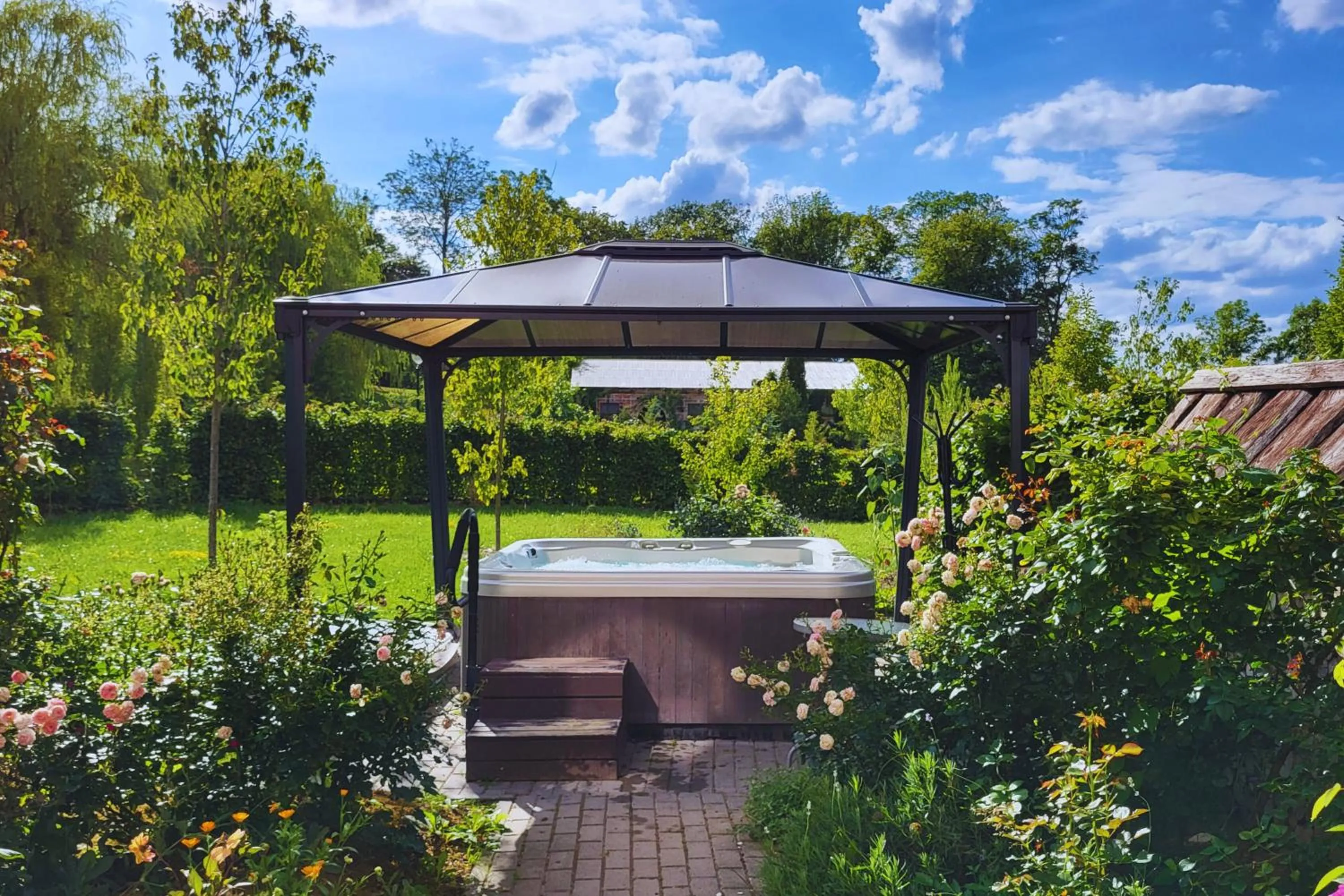 Garden in Folwark Łękuk