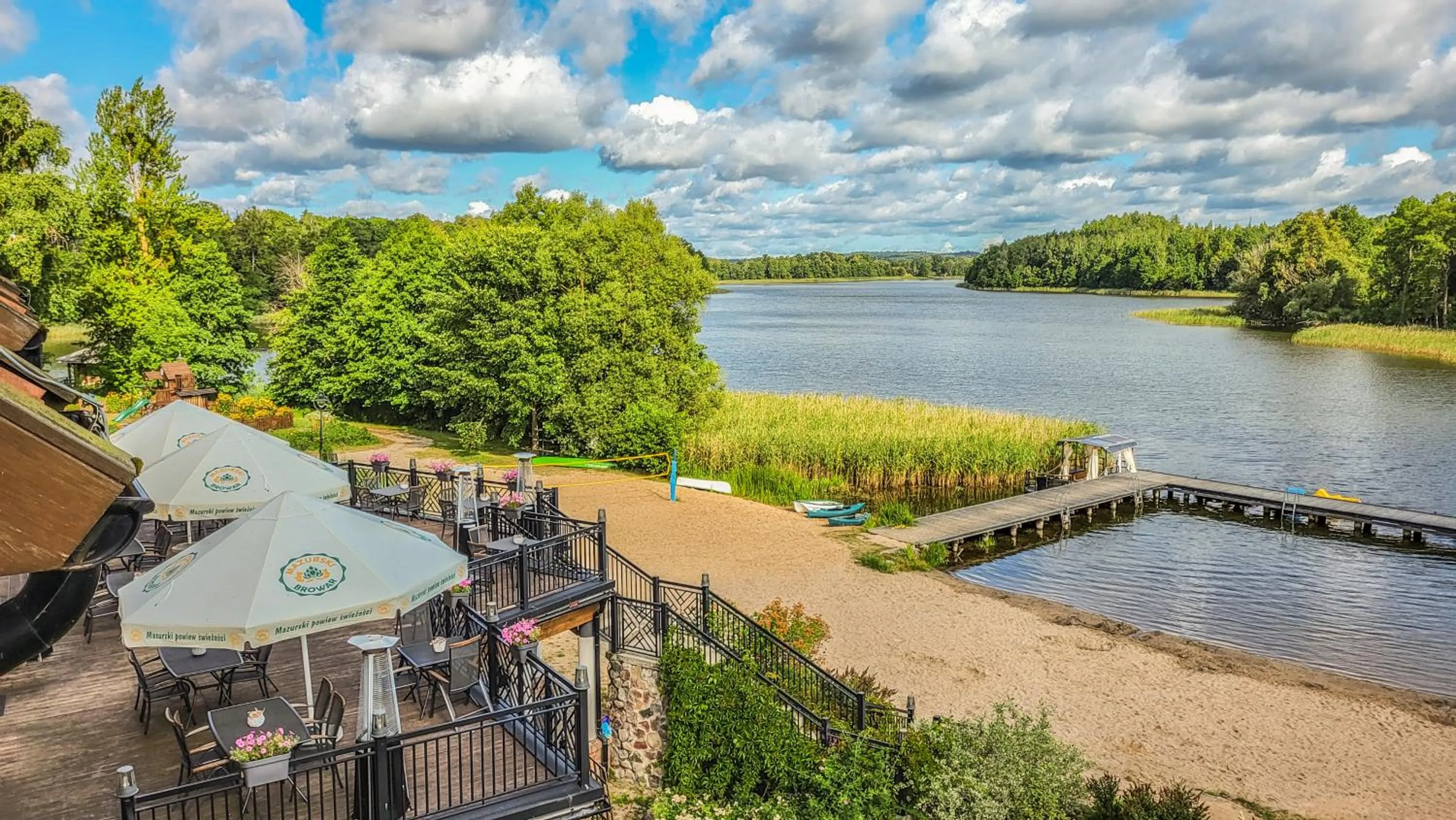 Balcony/Terrace in Folwark Łękuk