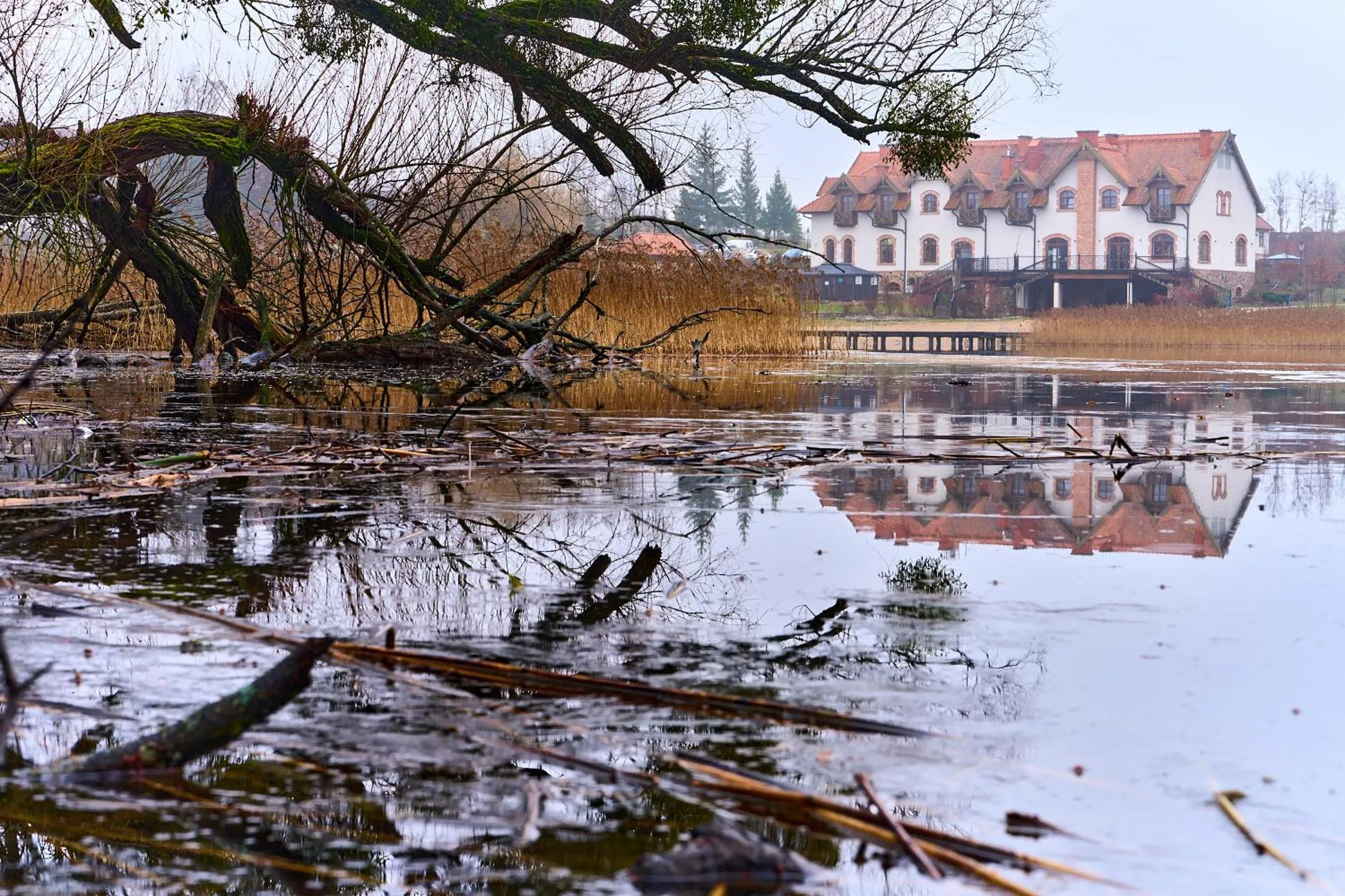 Property building in Folwark Łękuk