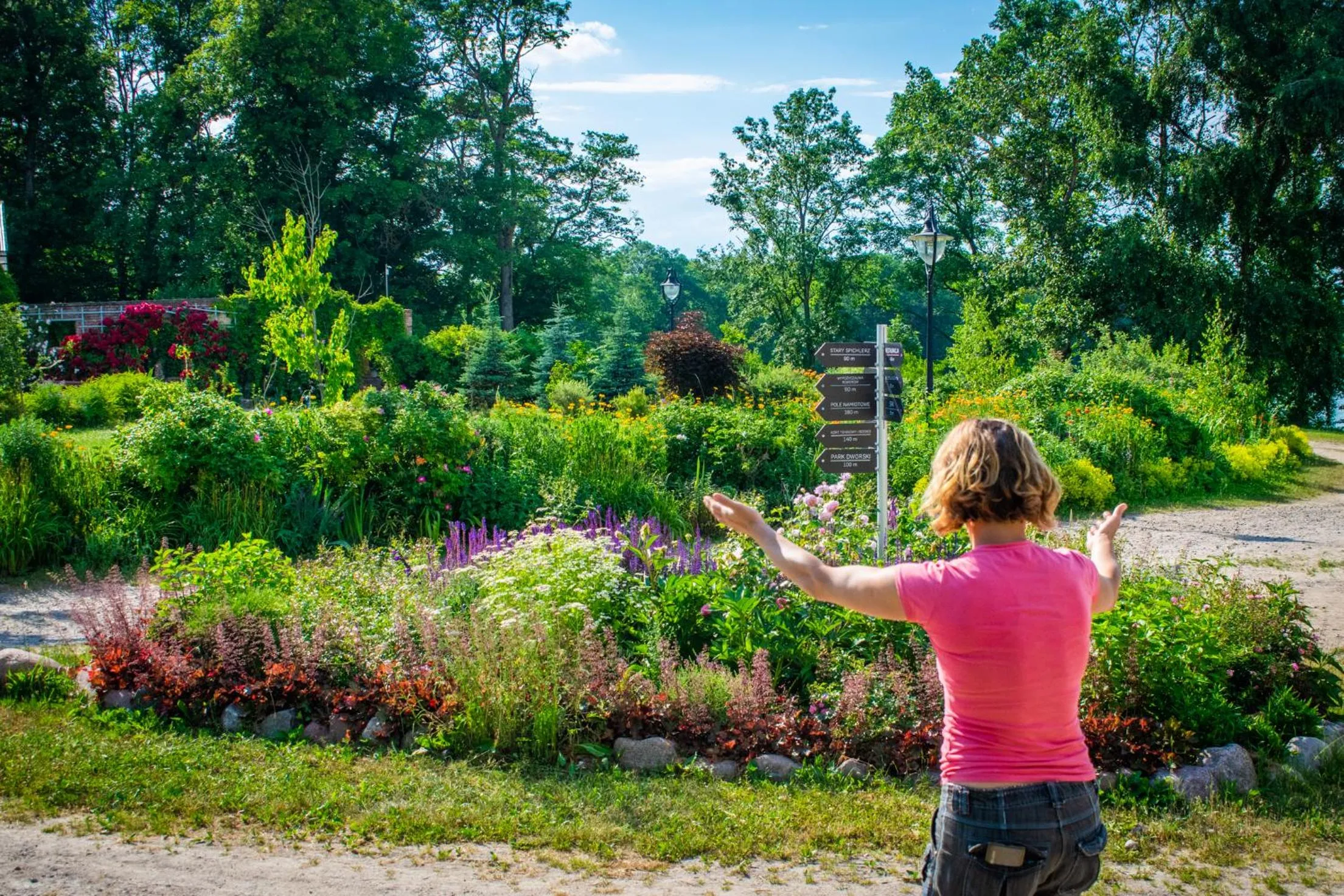 Garden in Folwark Łękuk