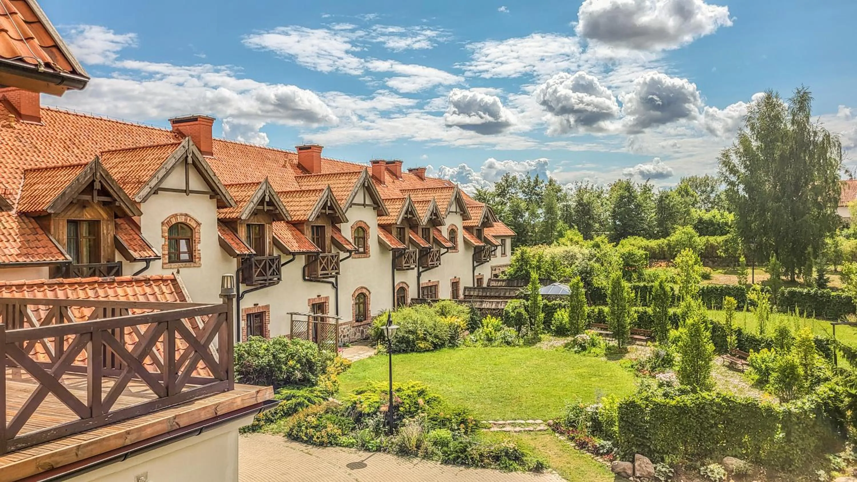 Garden in Folwark Łękuk