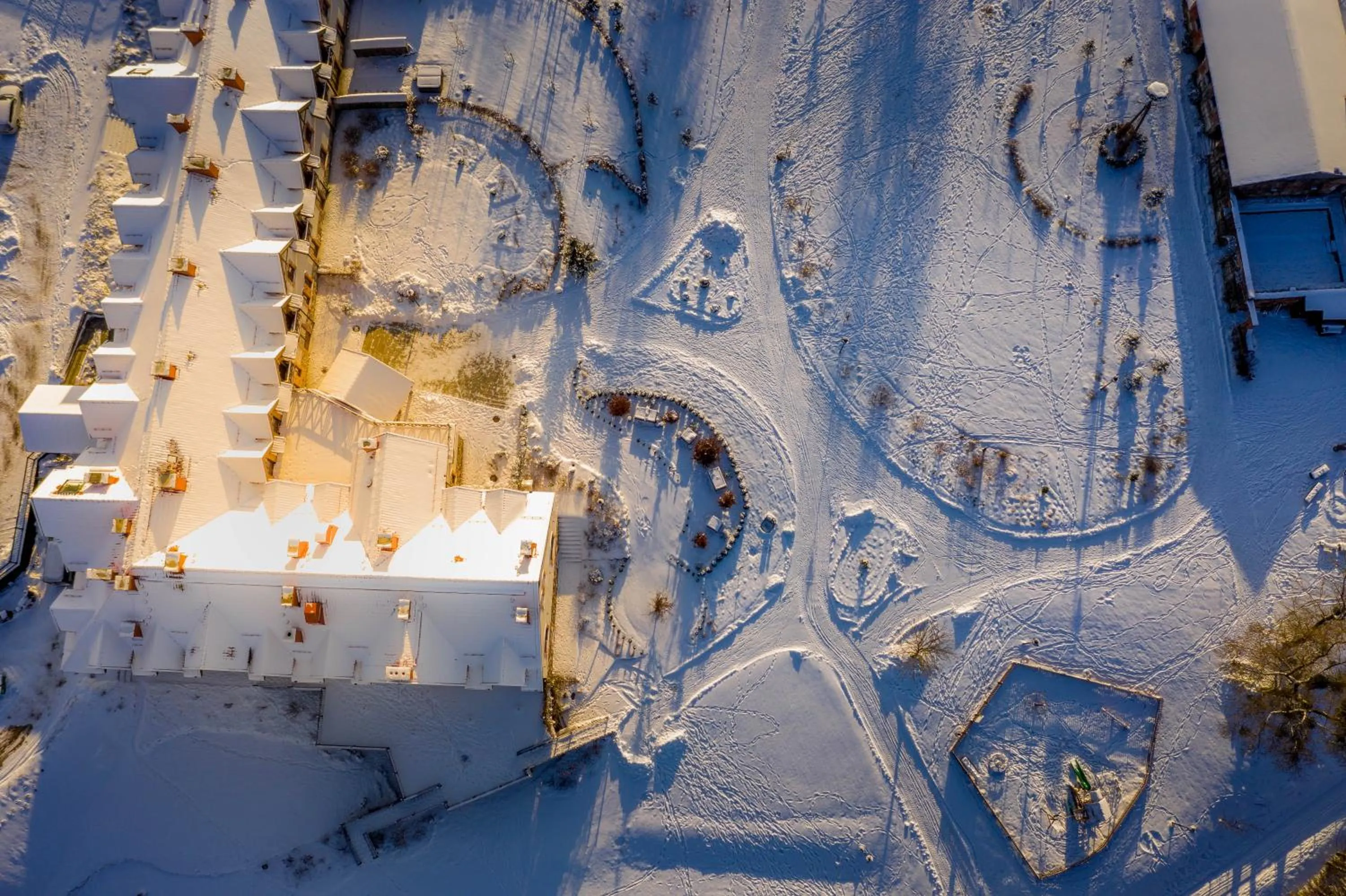 Property building in Folwark Łękuk