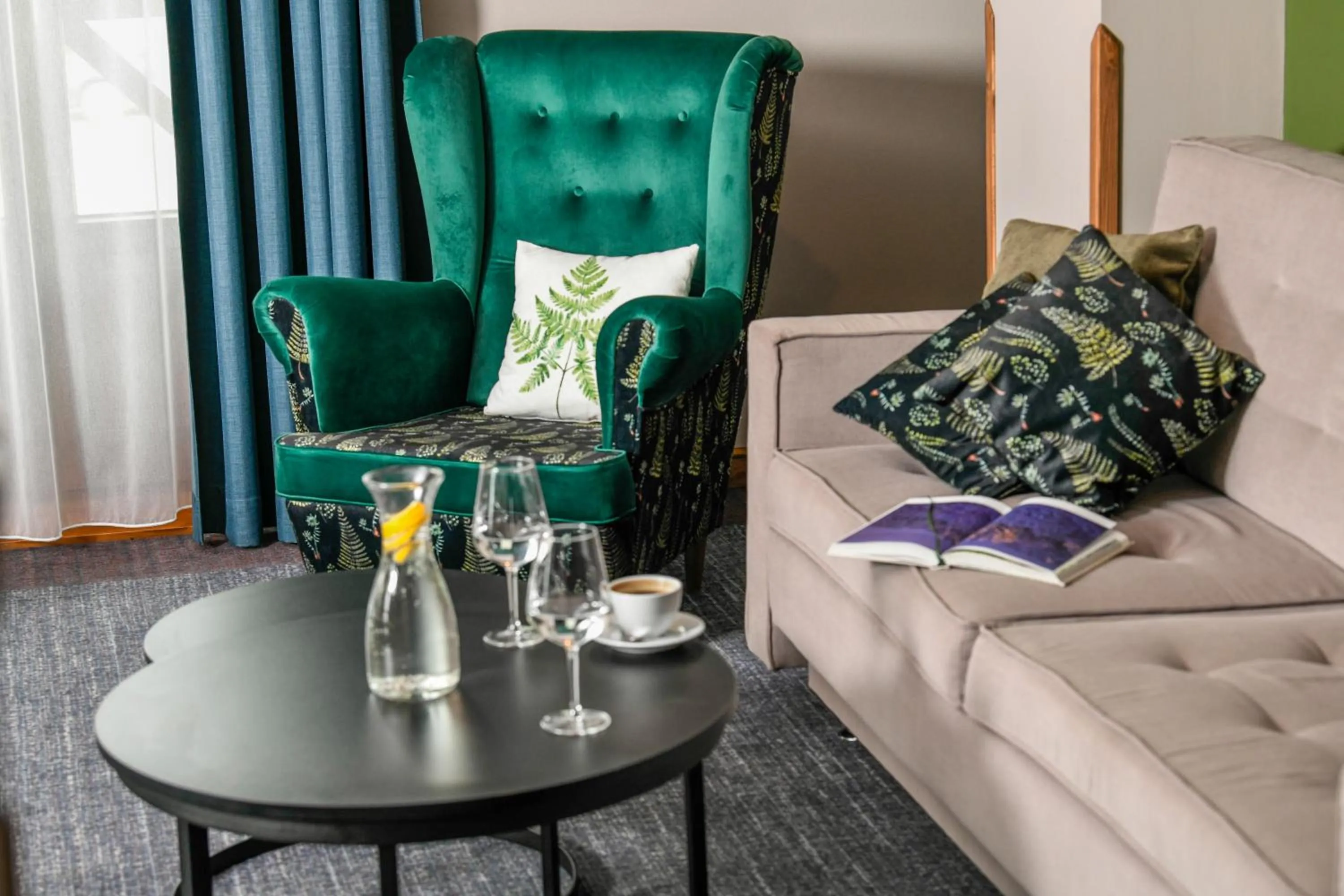 Living room in Folwark Łękuk