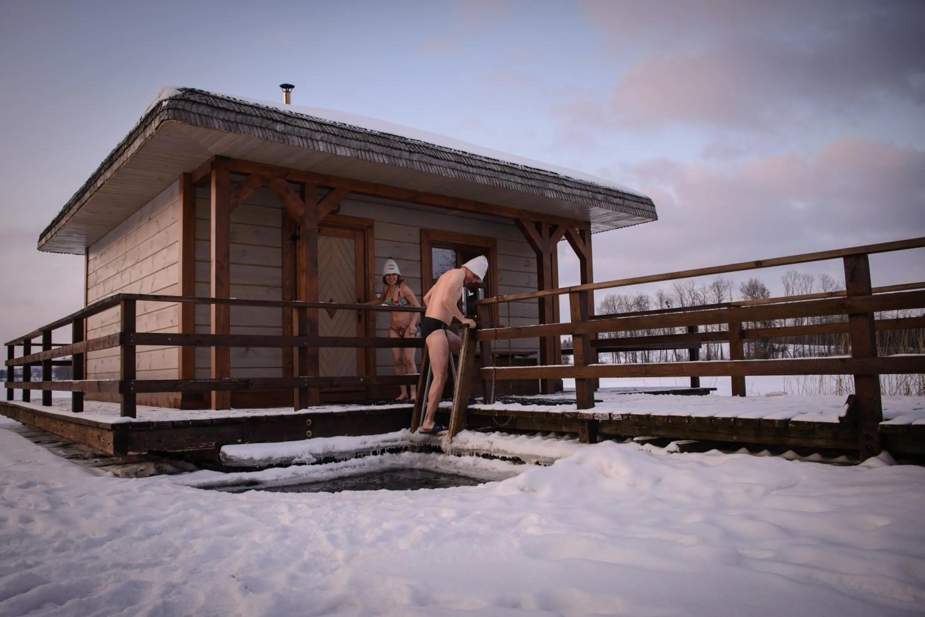 Sauna in Folwark Łękuk