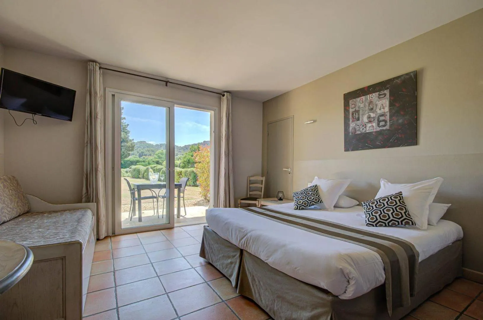 Bed in Les Résidences de Métifiot