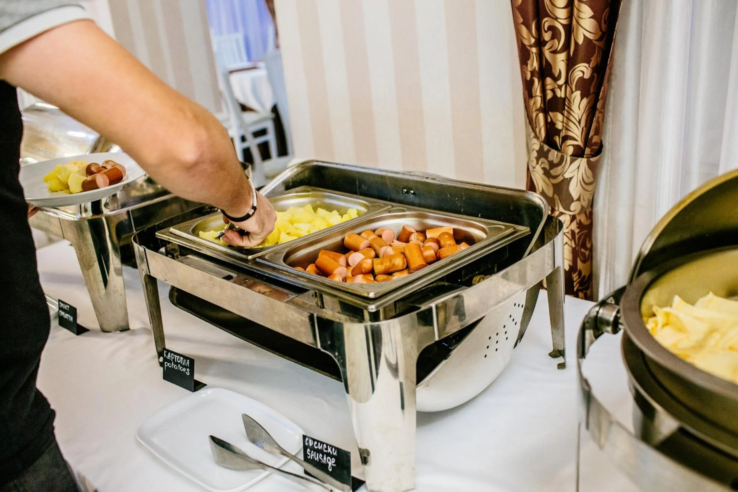 Breakfast in Sofievsky Posad Hotel