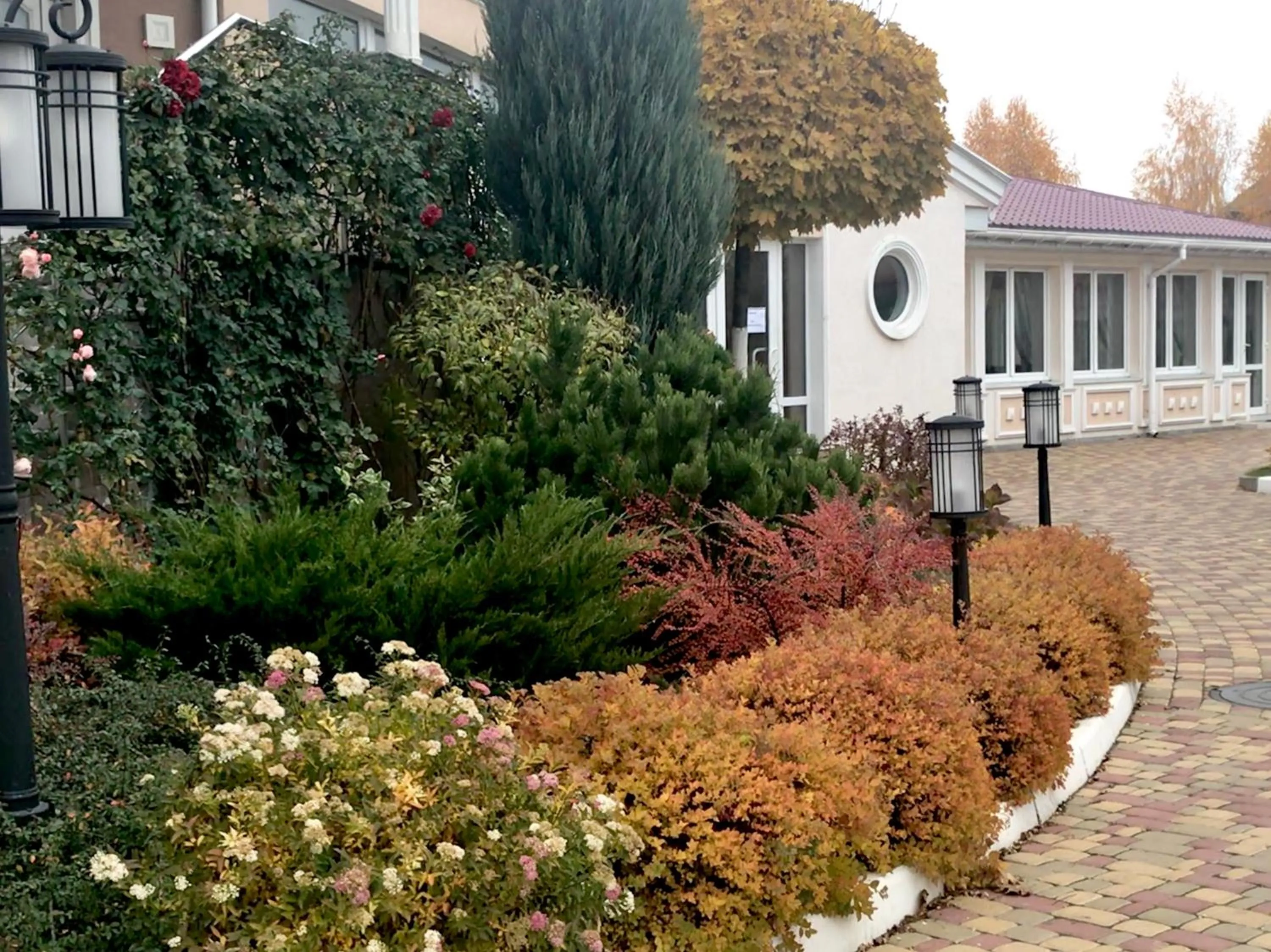 Garden in Sofievsky Posad Hotel