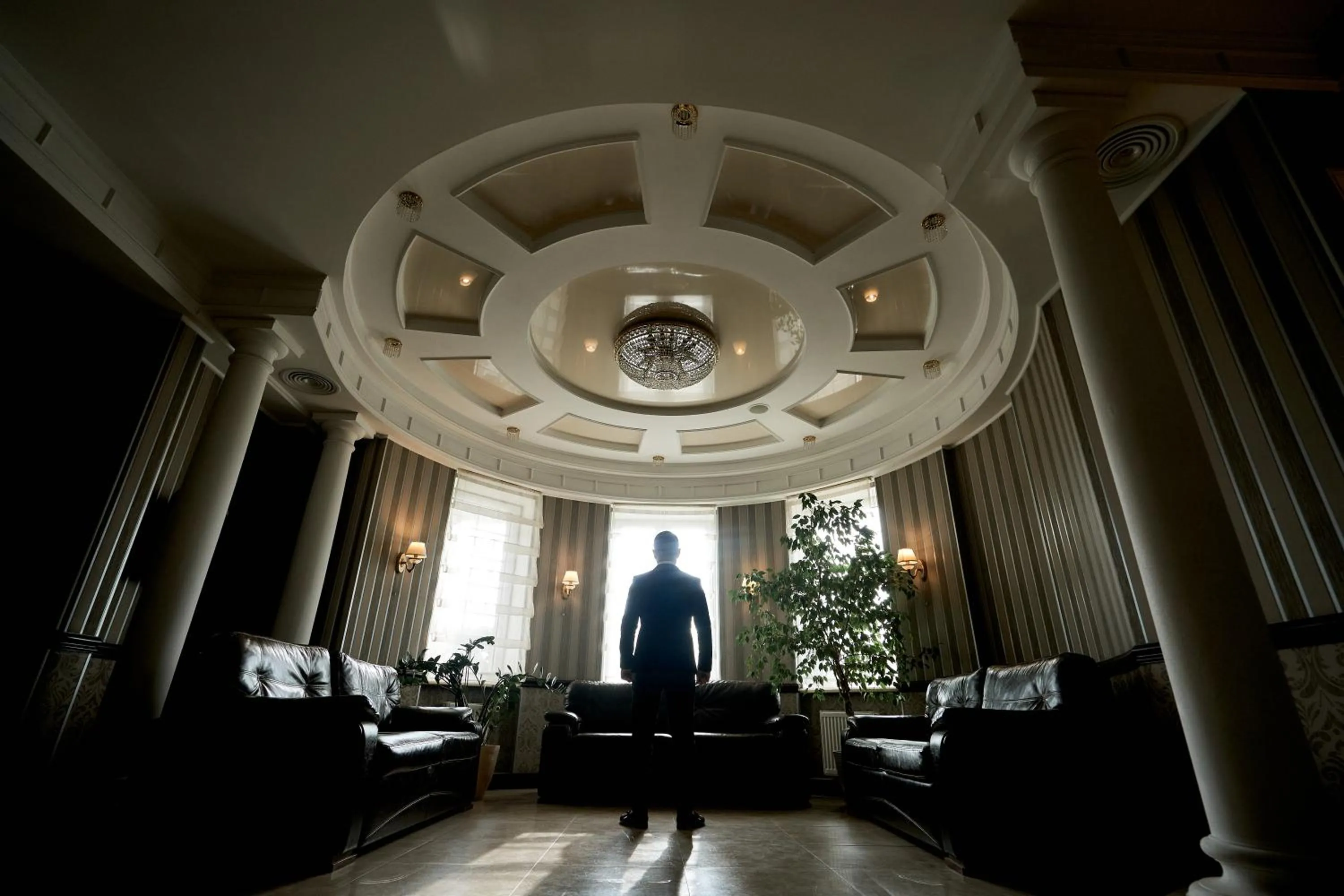 Lobby or reception in Sofievsky Posad Hotel