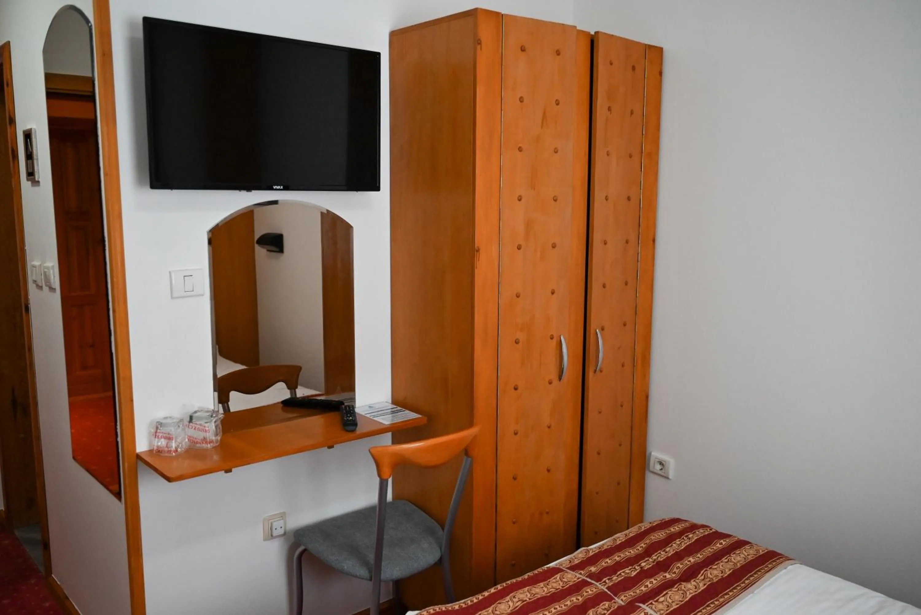 Bed in Hotel Kristal