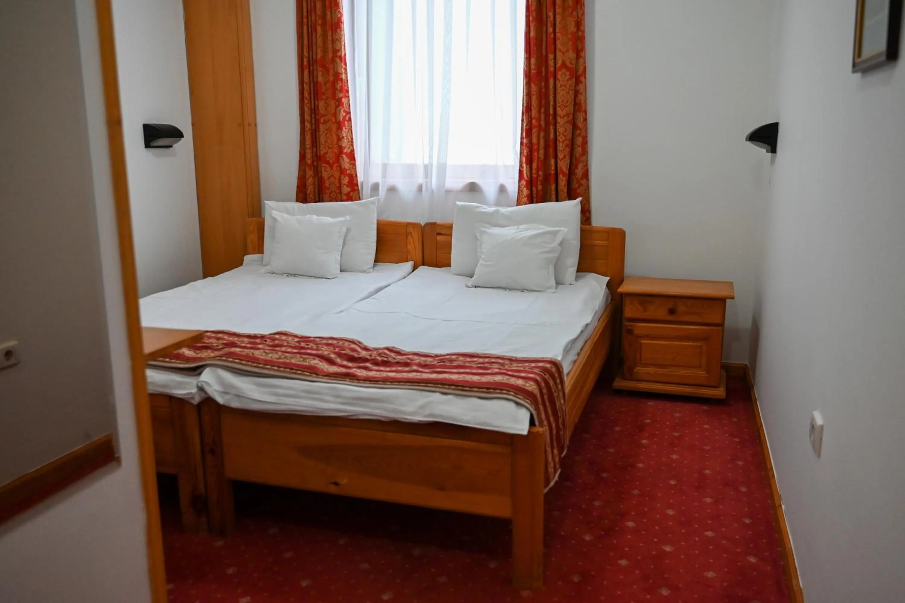 Bed in Hotel Kristal