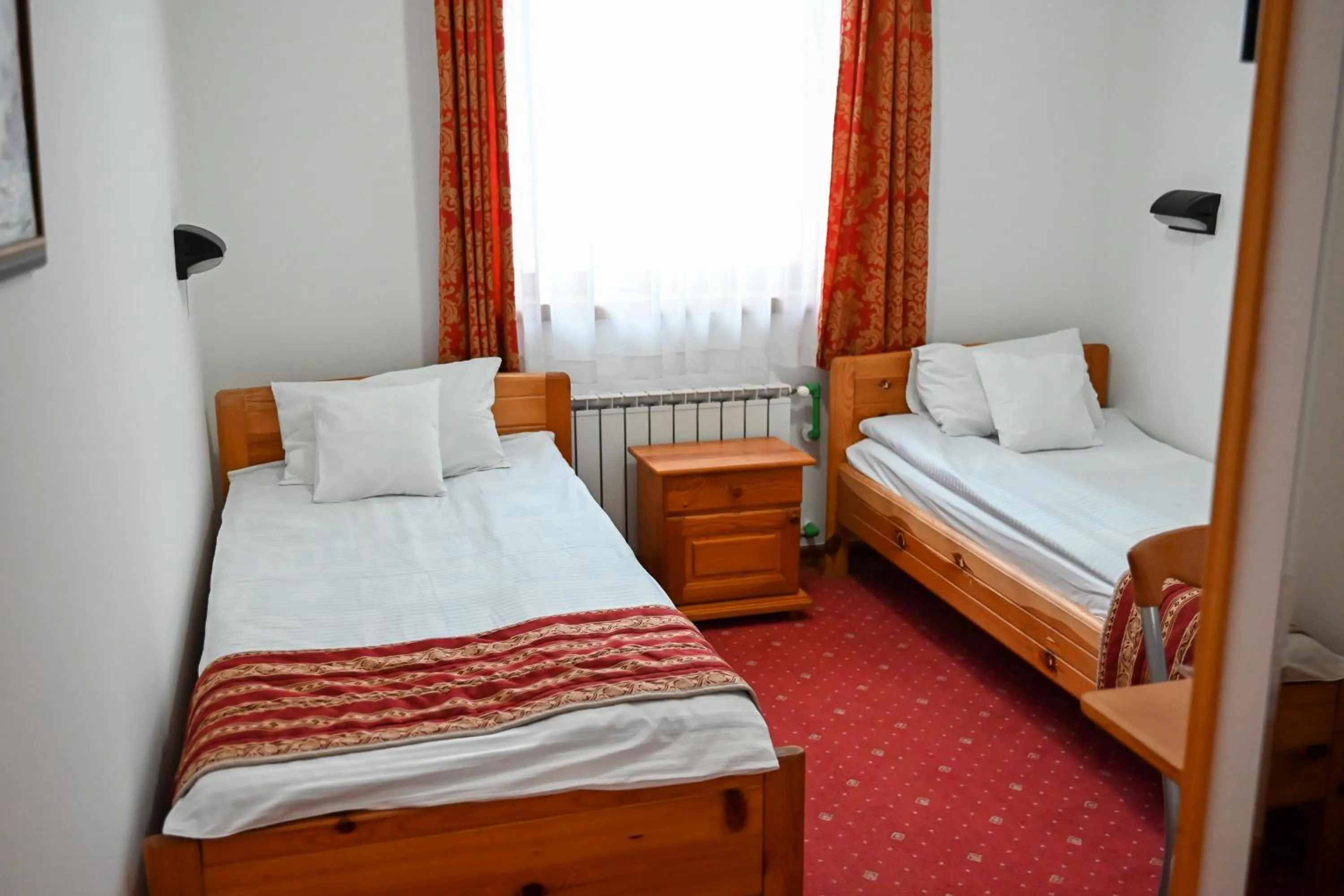 Bed in Hotel Kristal